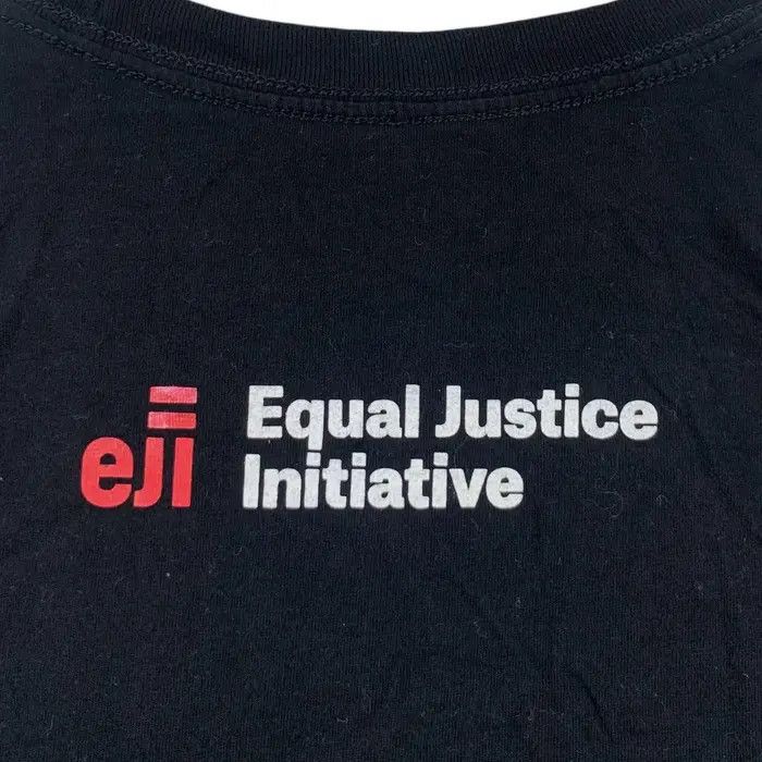 Vintage EQUAL JUSTICE INITIATIVE War On Rebel Movement Tee Shirt Size US M / EU 48-50 / 2 - 6 Thumbnail