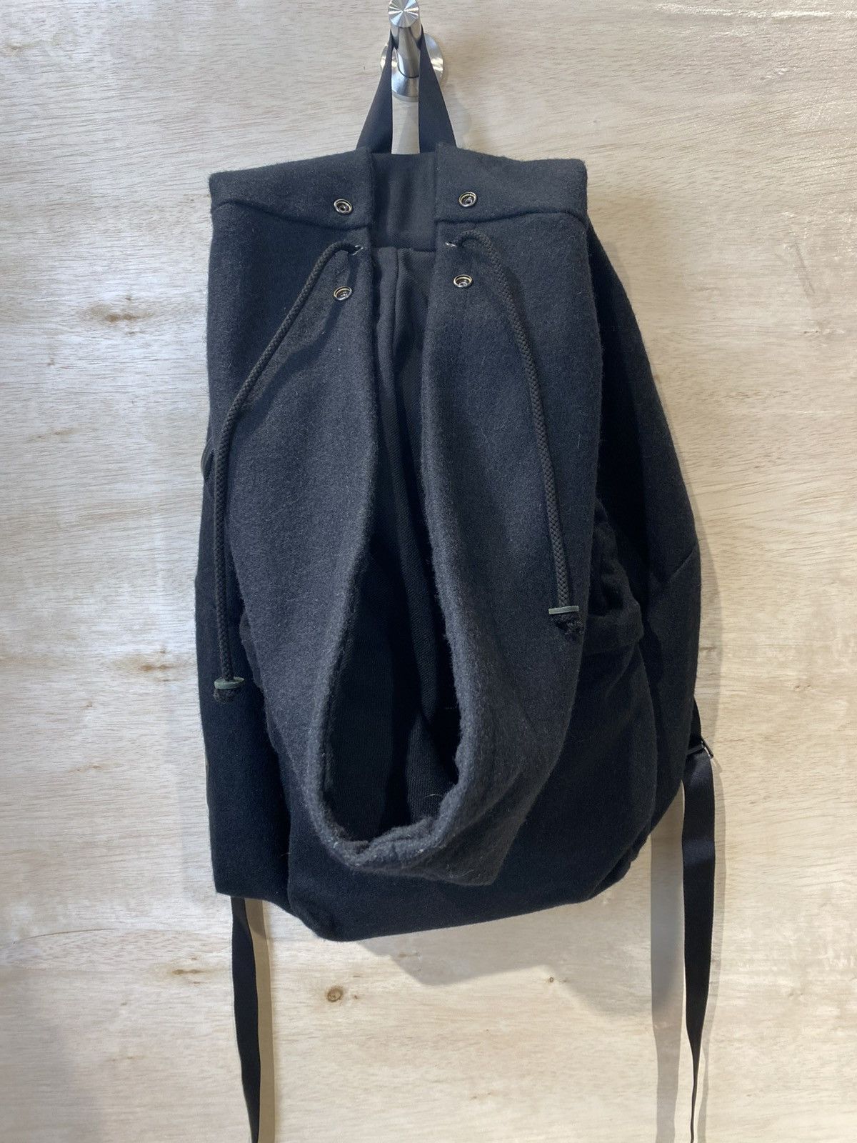 Yohji Yamamoto Yohji Yamamoto Hoodie Backpack Size ONE SIZE - 8 Thumbnail