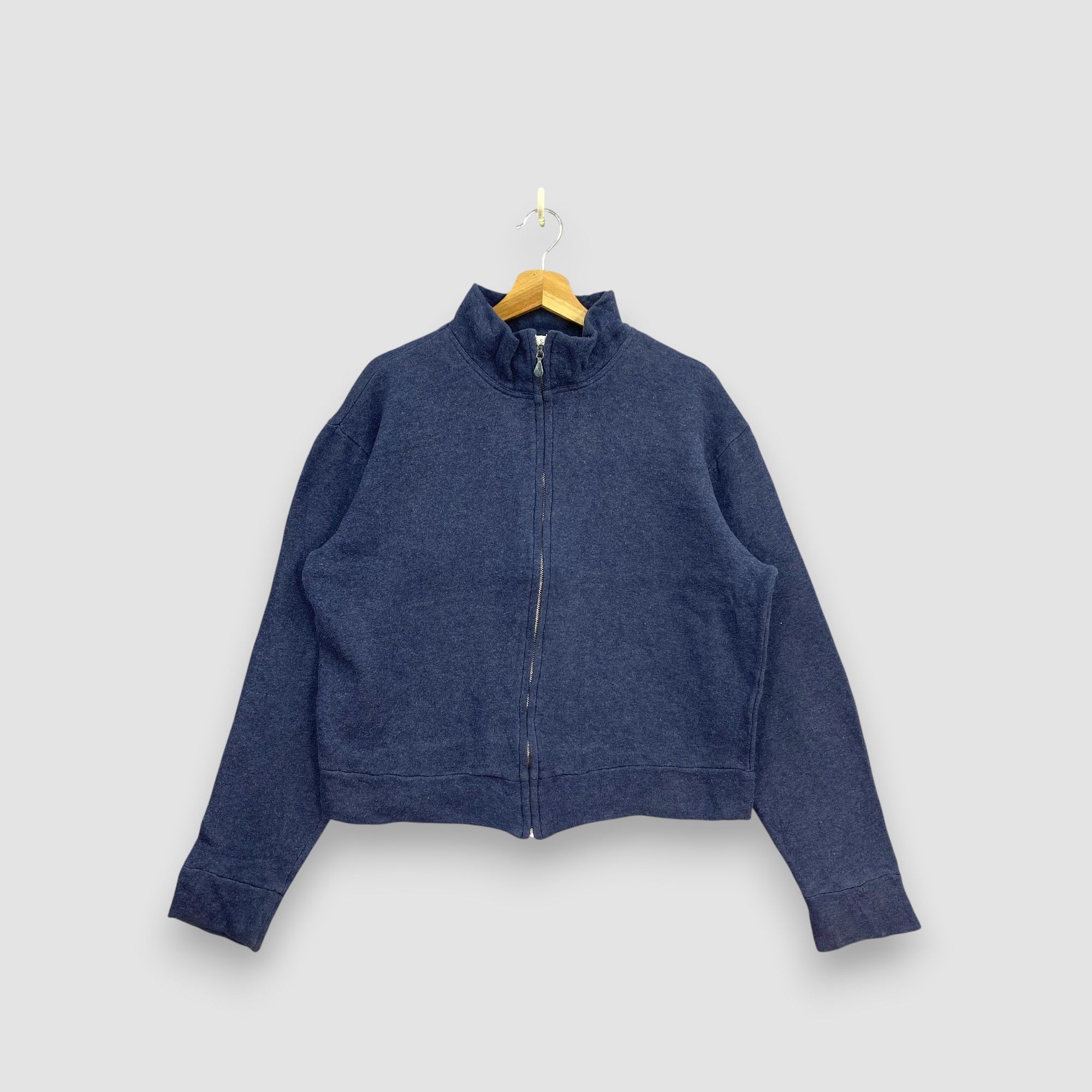 Paul Smith Vintage Y2K Paul Smith Full Zip Sweatshirt Mock Neck Jacket Size US M / EU 48-50 / 2 - 1 Thumbnail