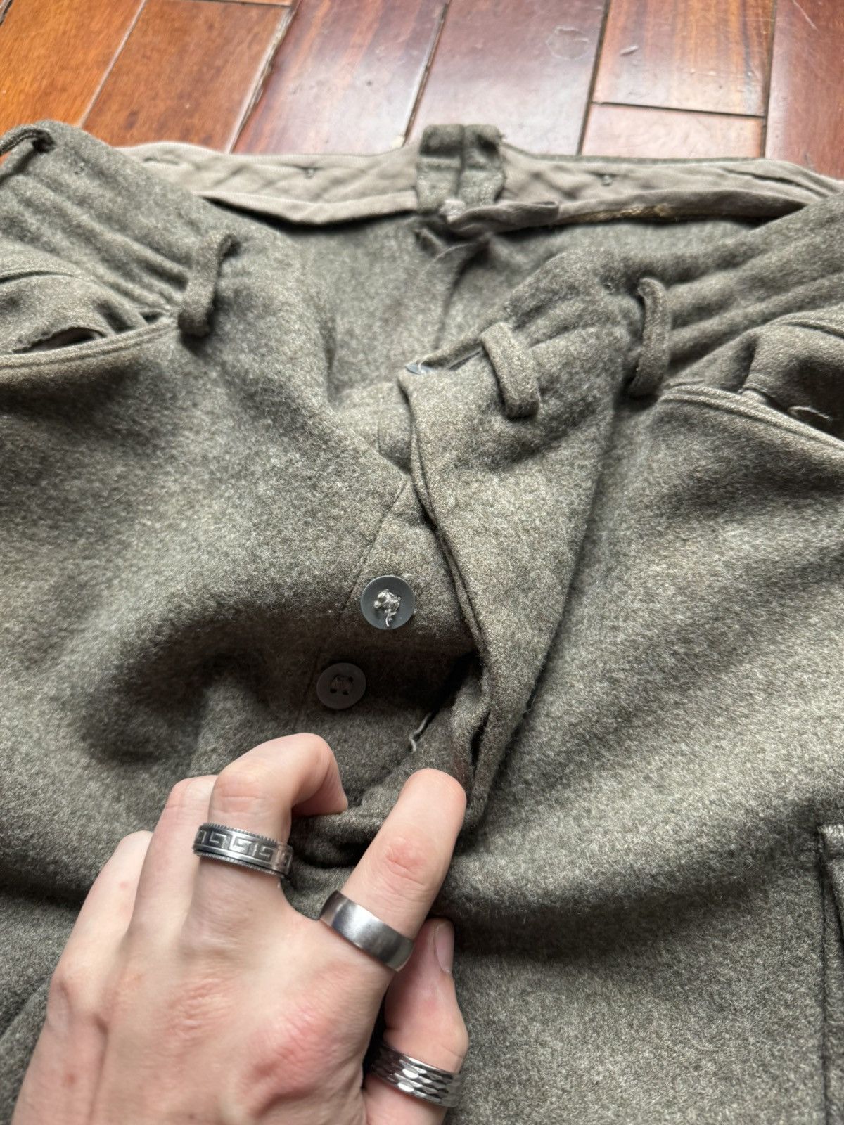 Vintage Vintage Wool pants Size 36R - 4 Thumbnail