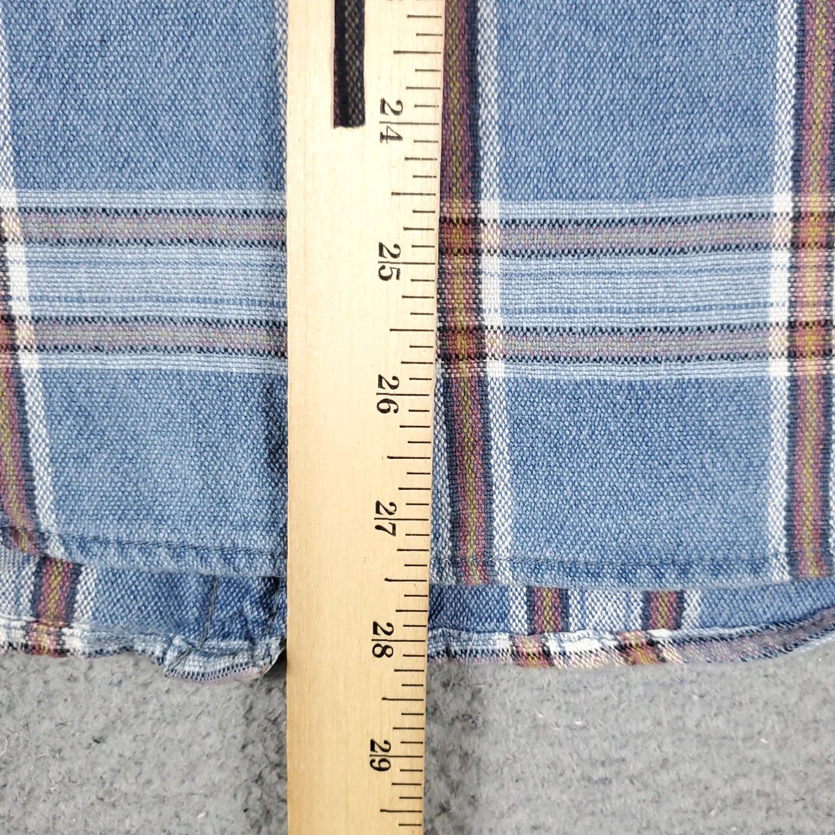 Lucky Brand VINTAGE Lucky Brand Shirt Men Medium Blue Striped Casual Button-Up Size US M / EU 48-50 / 2 - 4 Thumbnail