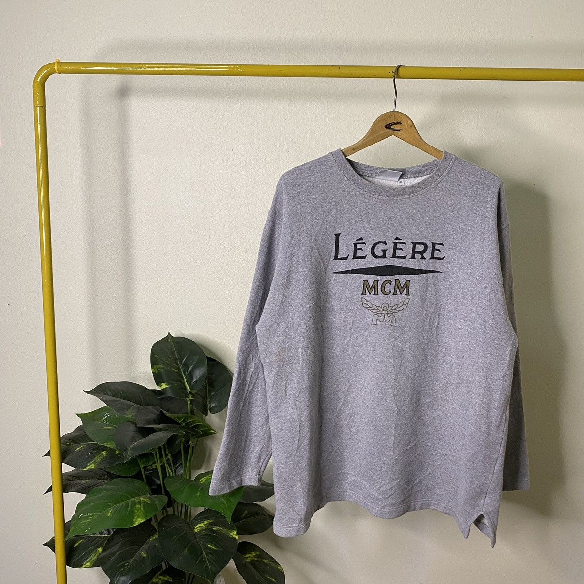 MCM × Vintage Vintage MCM Legere Sweatshirt Made in Italy Size US L / EU 52-54 / 3 - 1 Thumbnail
