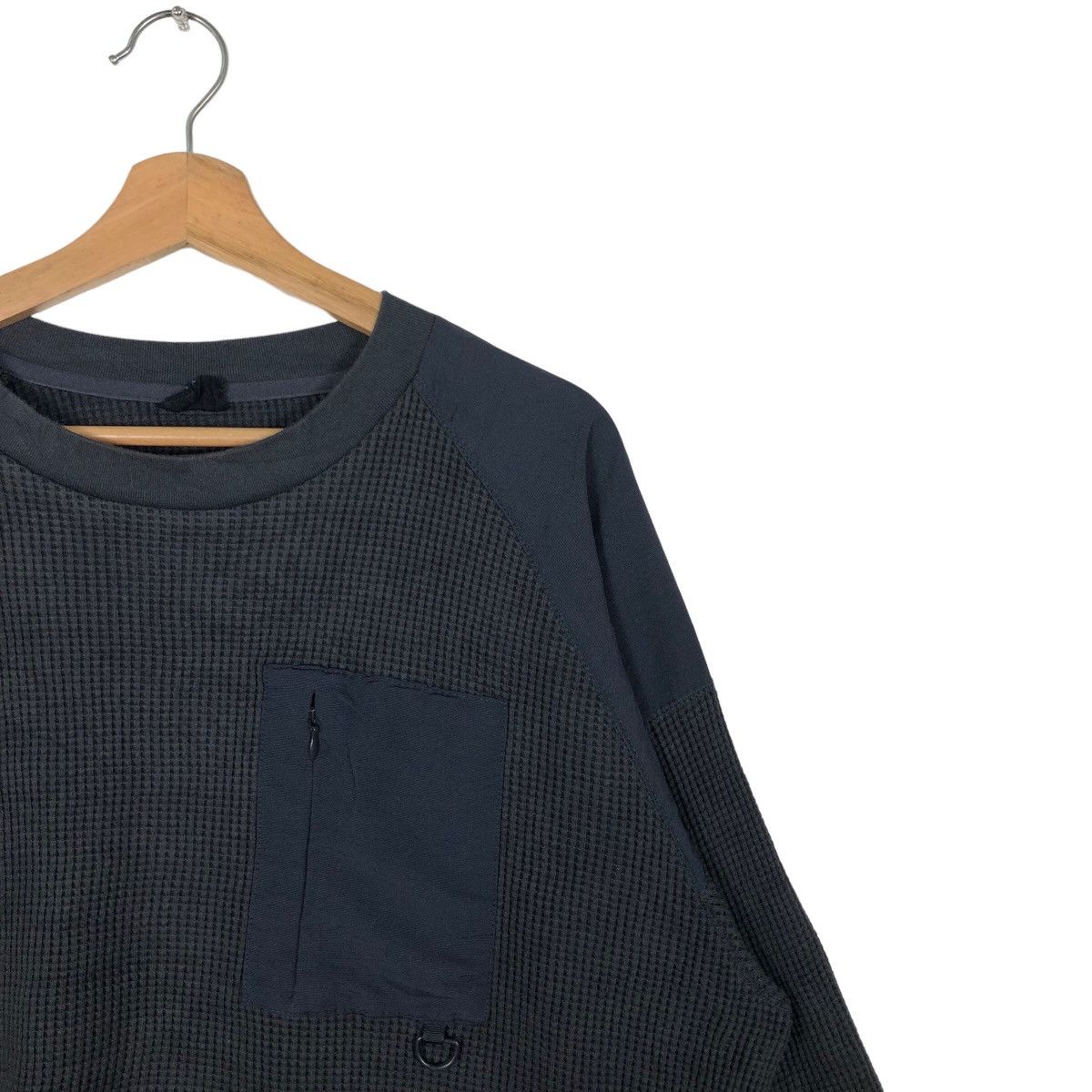 Japanese Brand 🔥90s Issey Miyake Style Design Utility Sweatshirt WMB Japan Size US L / EU 52-54 / 3 - 6 Thumbnail