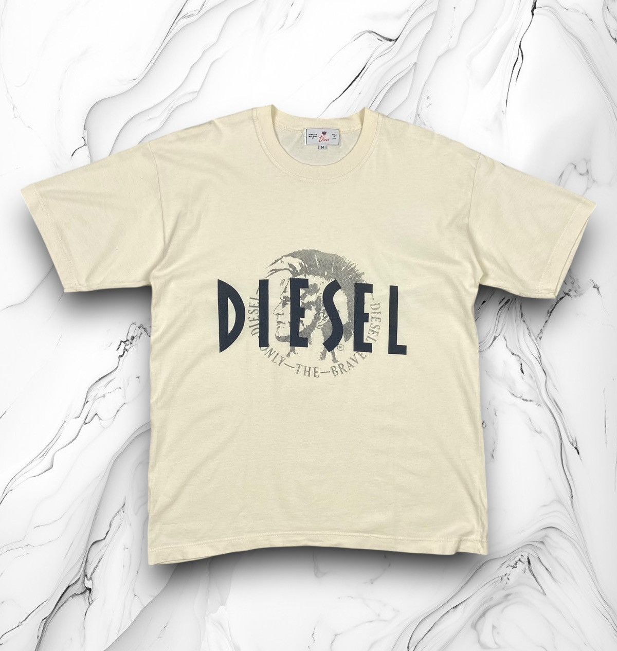 Diesel Vintage 90s Diesel Big Logo Punk Bootleg T Shirt Size M Size US M / EU 48-50 / 2 - 1 Thumbnail