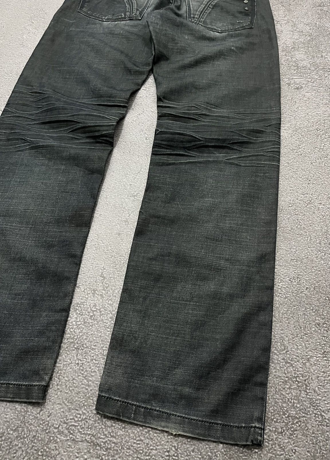 Japanese Brand Paul Berg Flared Denim Tornado Mart denim Style Size US 31 - 6 Thumbnail