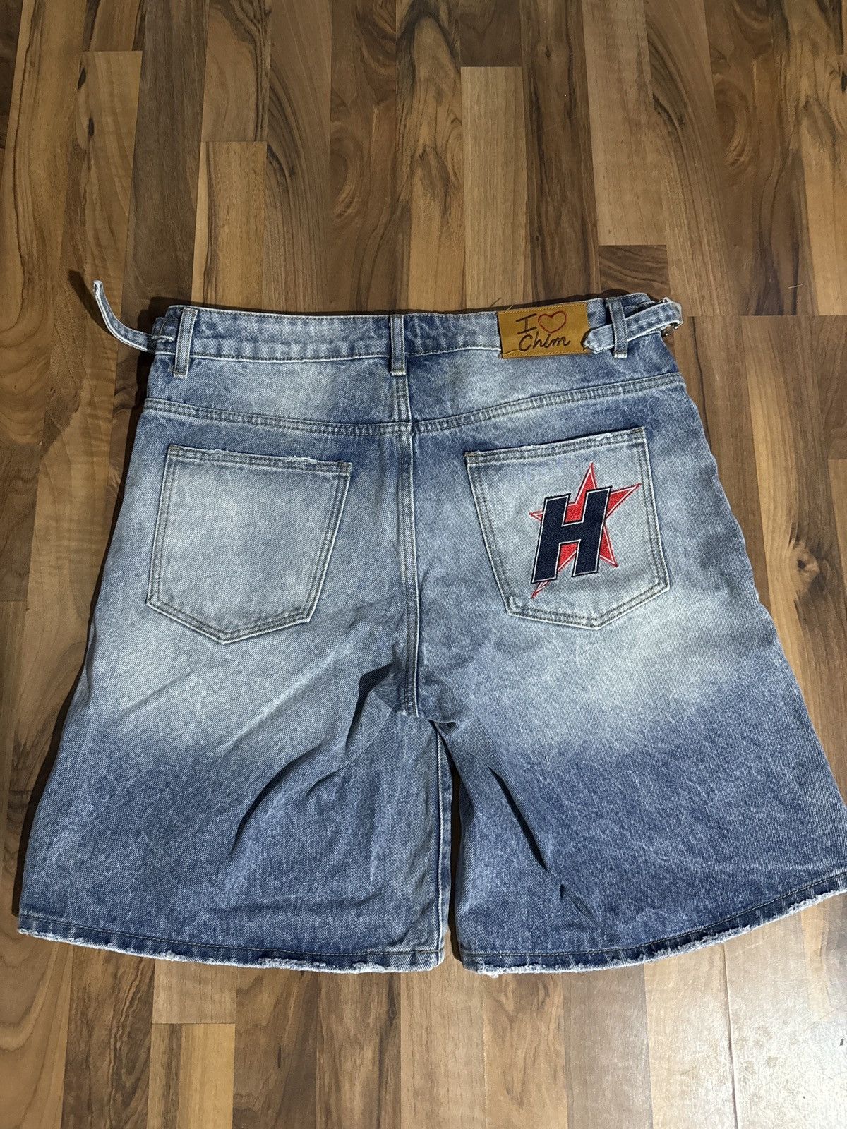HMDD HMDD H-Star Crystal Shorts Size US 32 / EU 48 - 3 Thumbnail