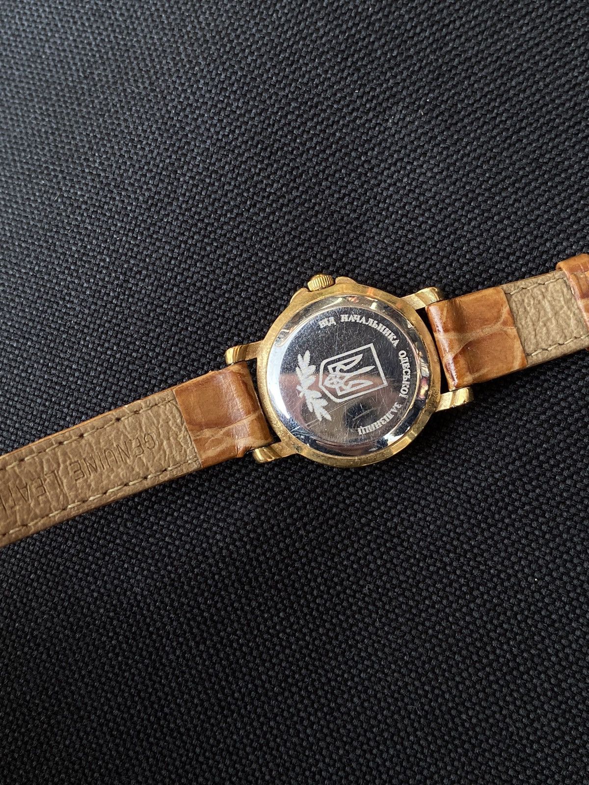 Vintage Odesa Railway Gold Watch | Rare Collectible Size ONE SIZE - 10 Thumbnail