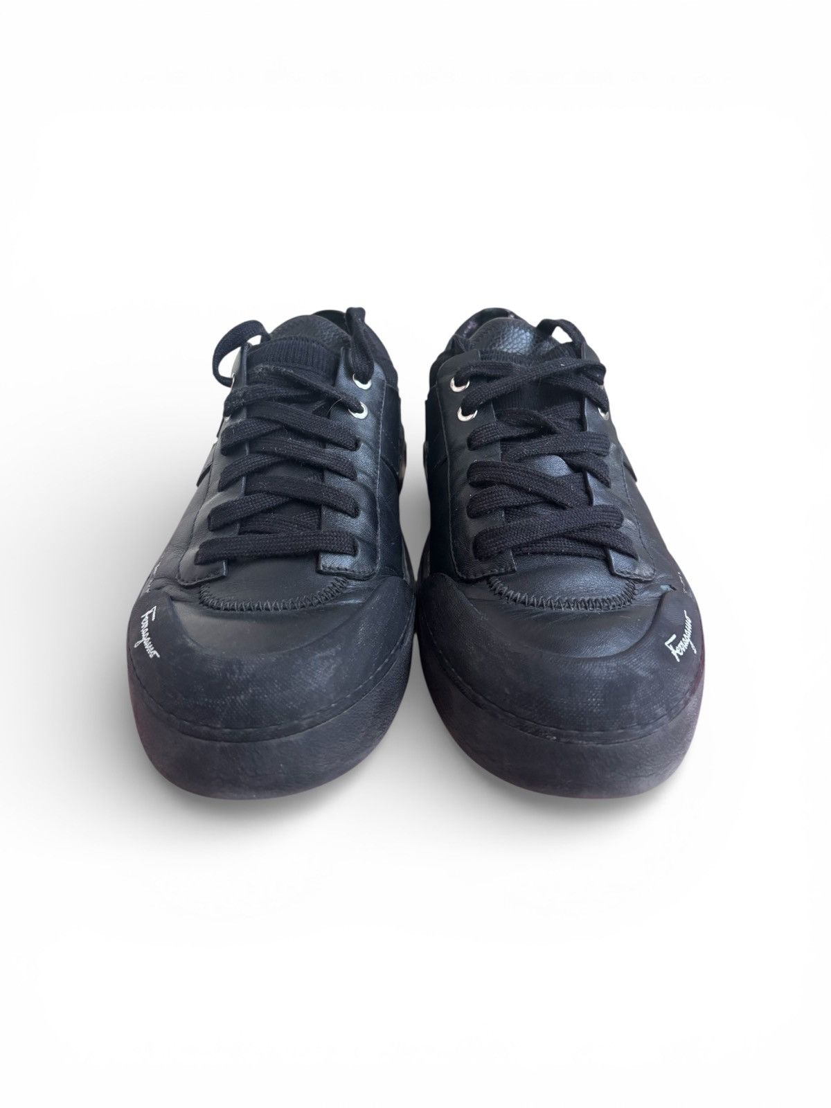 Salvatore Ferragamo Salvatore Ferragamo Learher sneakers Size US 8.5 / EU 41-42 - 3 Thumbnail