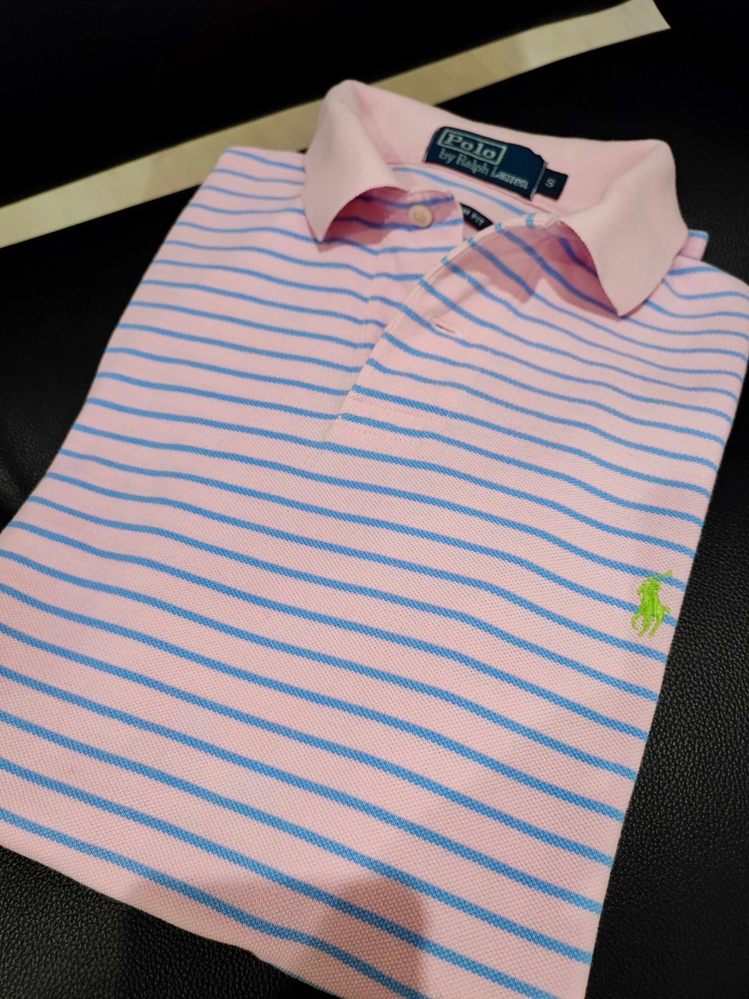 Polo Ralph Lauren Polo RL custom fit pink polo Size US S / EU 44-46 / 1 - 1 Thumbnail