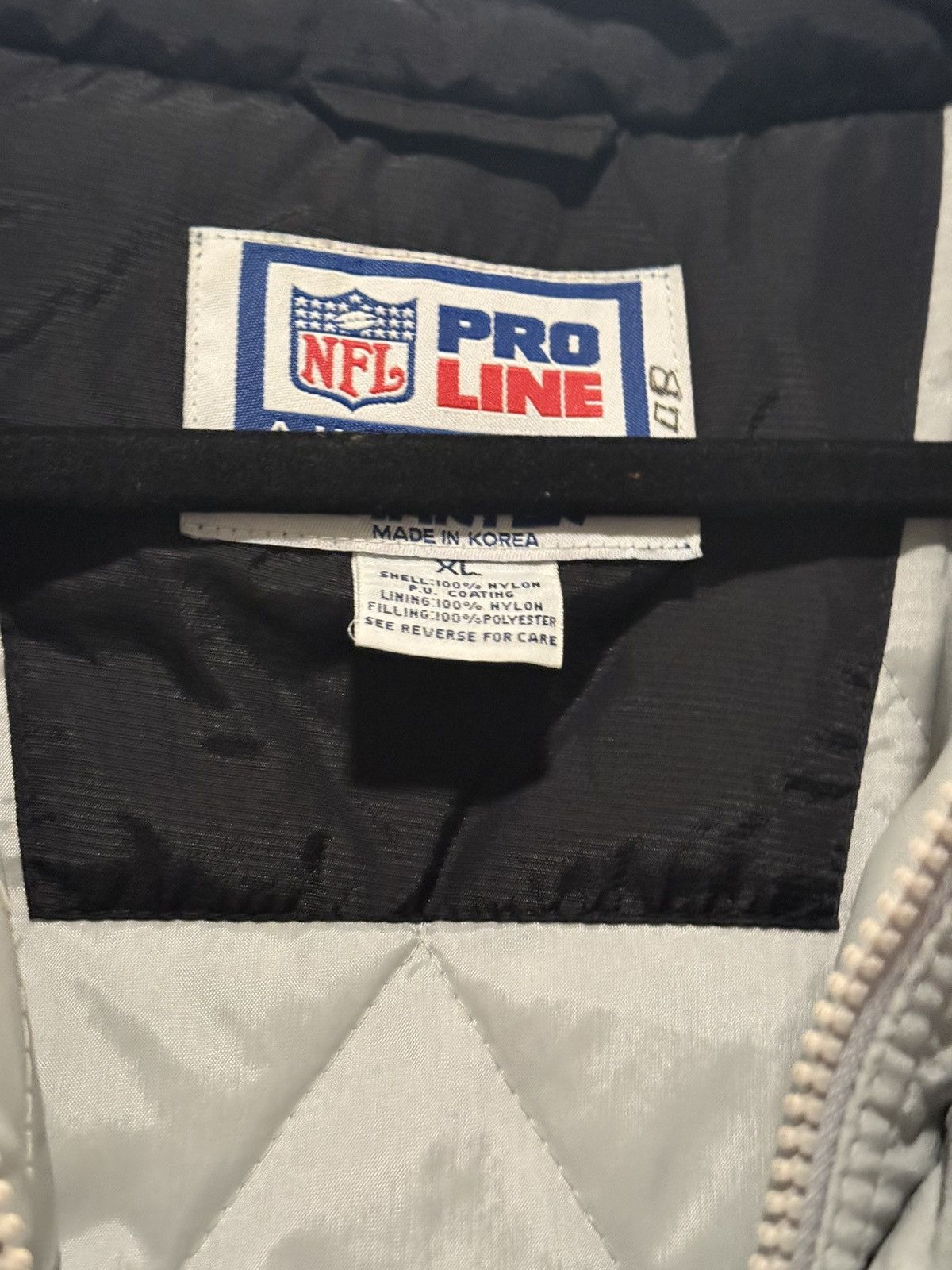 Starter Iconic Rare Vintage Starter Pro Line Raiders Pullover Jacket Size US XL / EU 56 / 4 - 4 Thumbnail