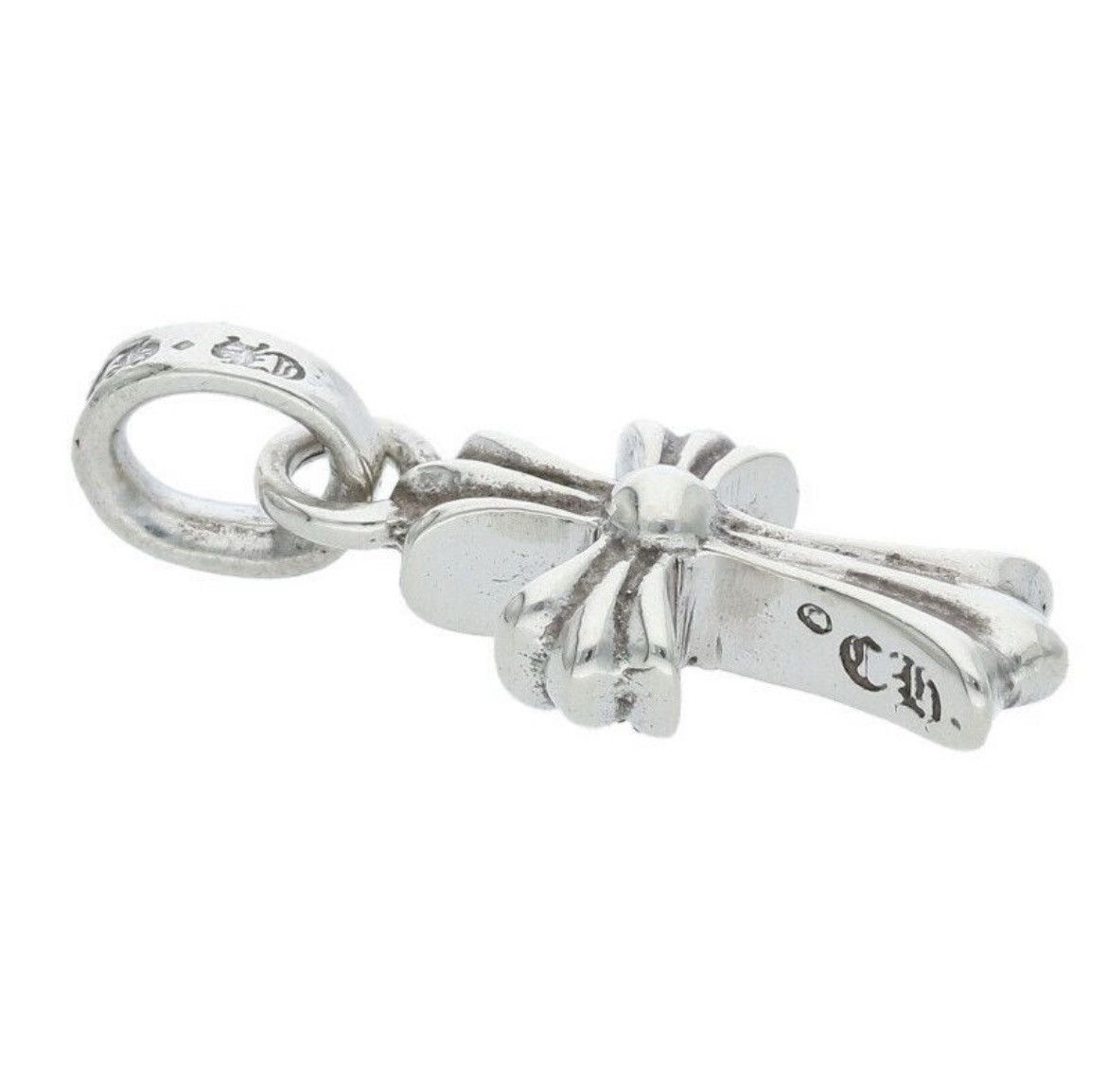 Chrome Hearts Chrome Hearts Cross Baby Fat Pave diamond pendant Size ONE SIZE - 3 Thumbnail