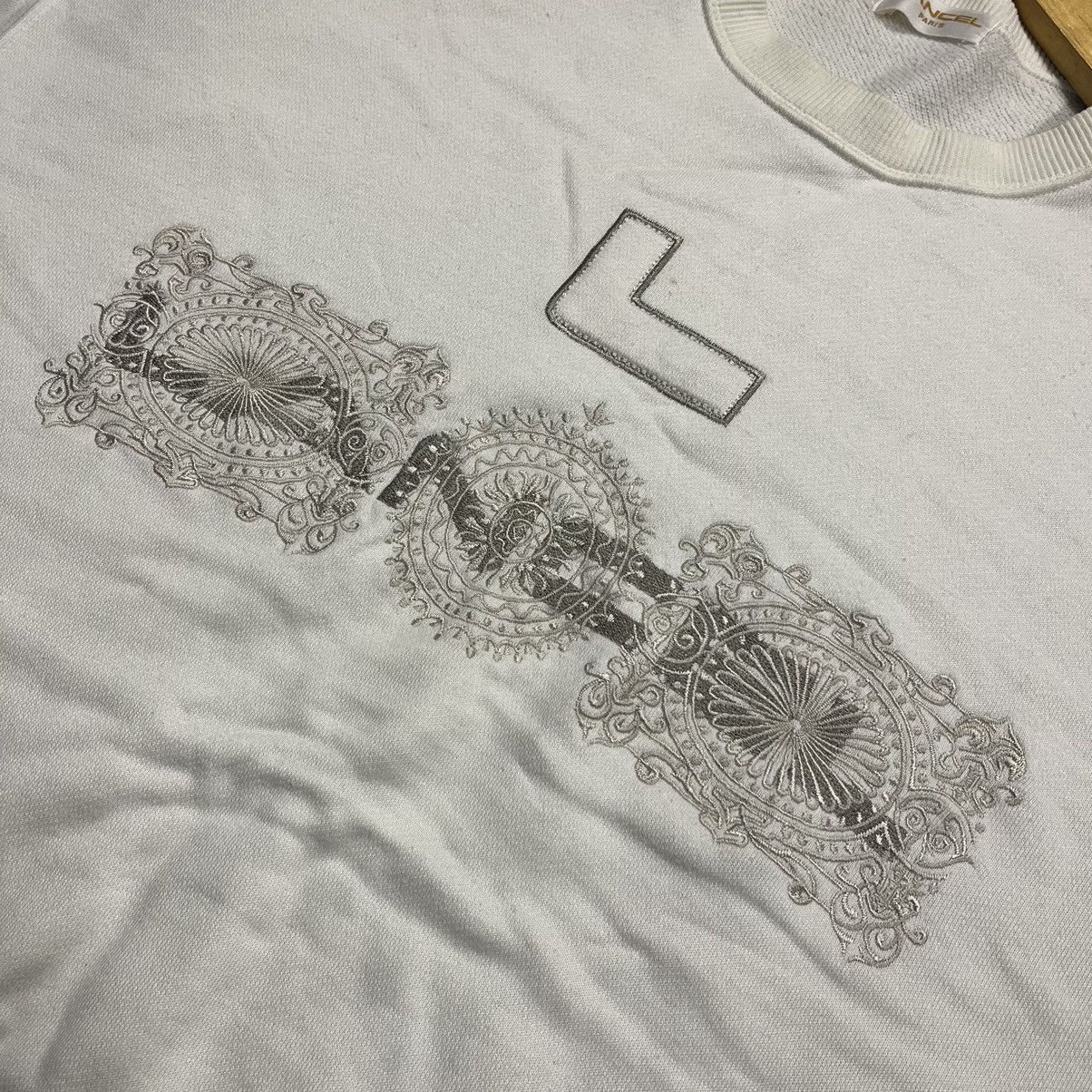 Lancel × Vintage Vintage Lancel Paris Embroidered Logo Sweatshirt Two Pocket Size US M / EU 48-50 / 2 - 5 Thumbnail