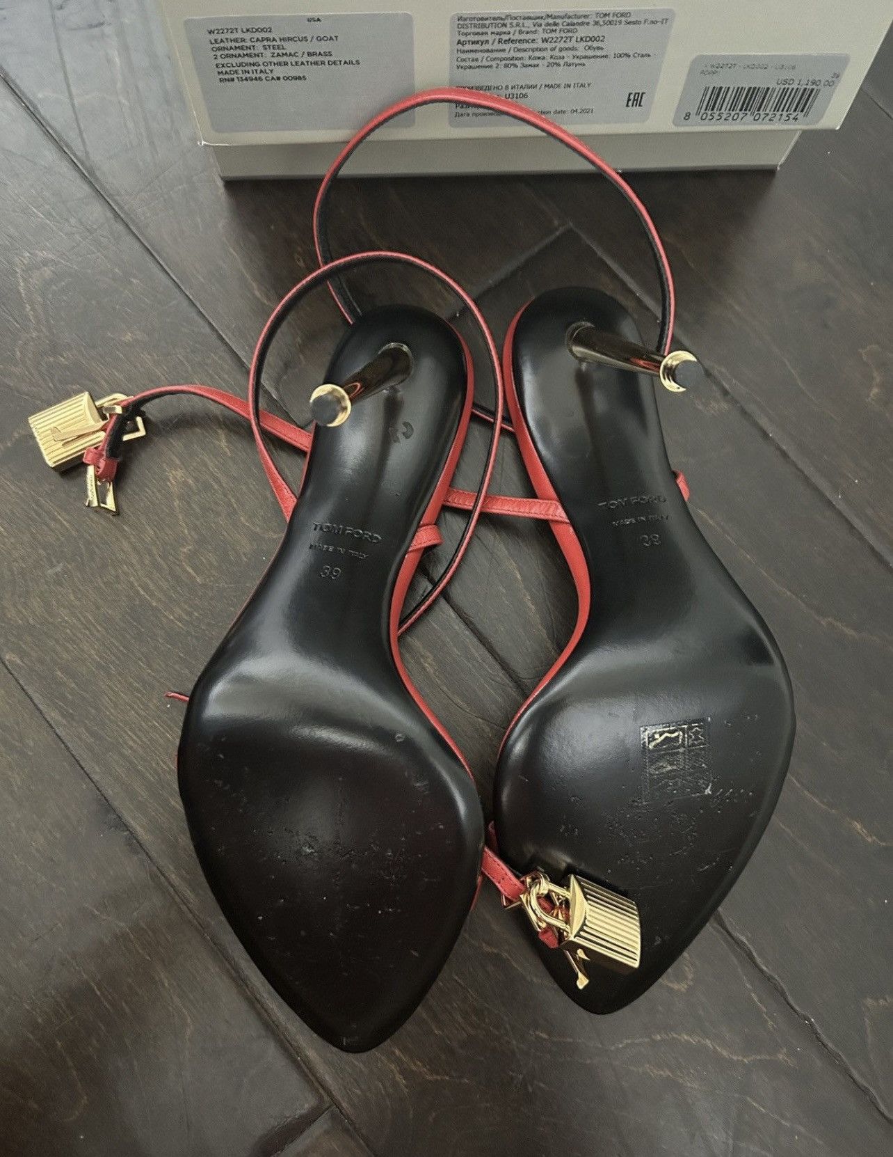 Tom Ford Tom Ford Heels Size US 9 / IT 39 - 5 Thumbnail