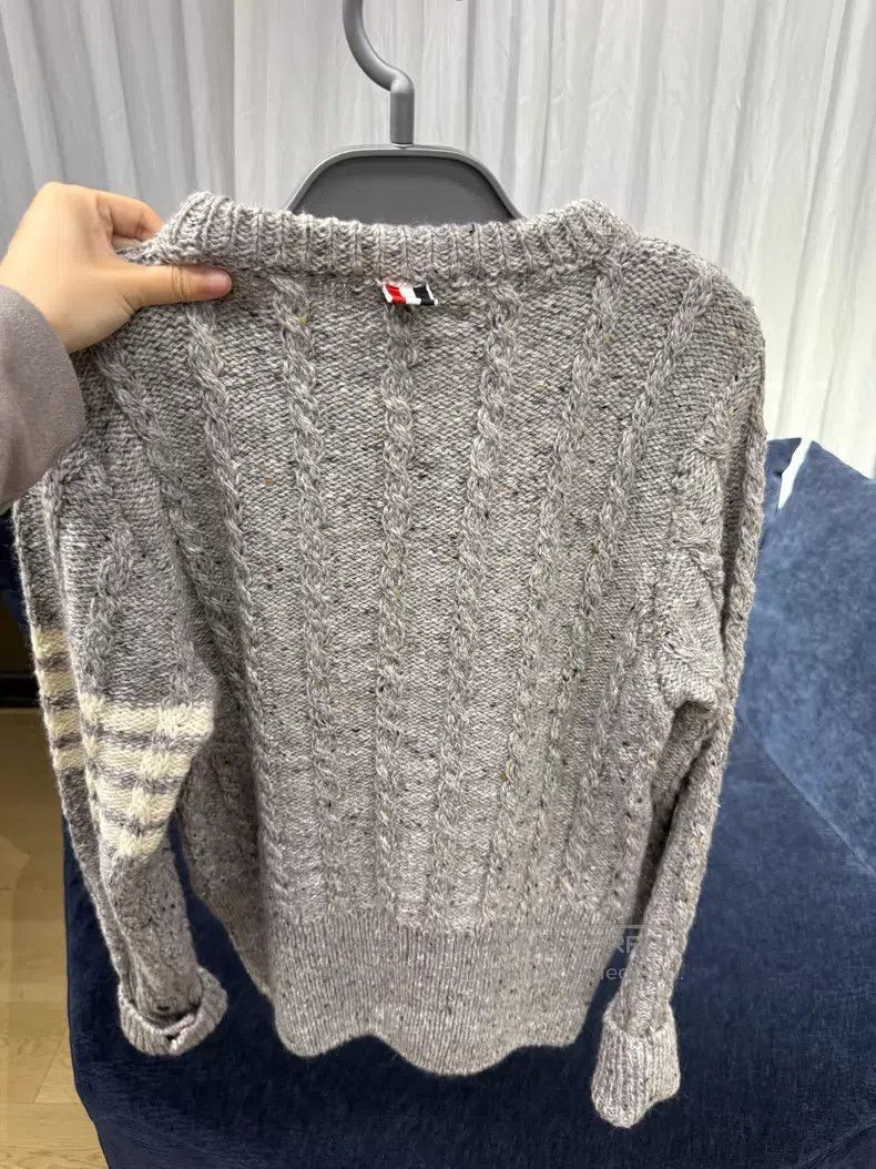 Thom Browne Thom Browne Striped long-sleeve sweater Size US M / EU 48-50 / 2 - 2 Thumbnail