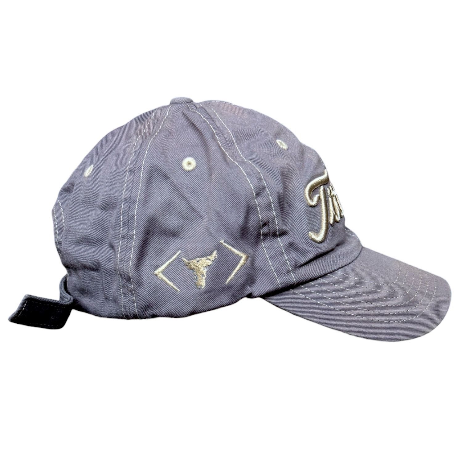 Titleist Titleist Blue & White Strapback 100% Cotton Golfing Hat - OS Size ONE SIZE - 4 Thumbnail