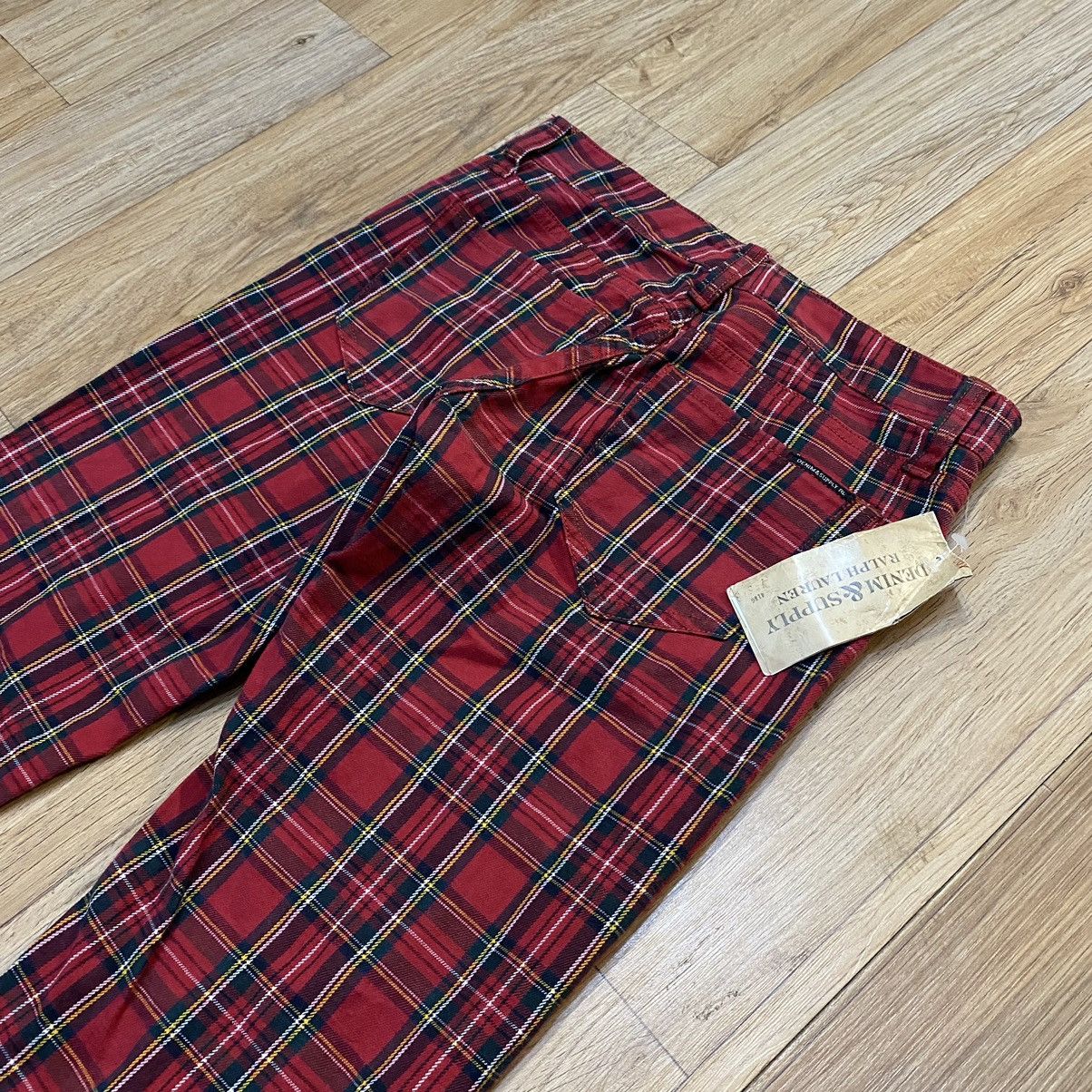 Denim & Supply Ralph Lauren 2000s - Denim & Suplay RALPH LAUREN Tartan Pants Size US 26 / EU 42 - 4 Thumbnail