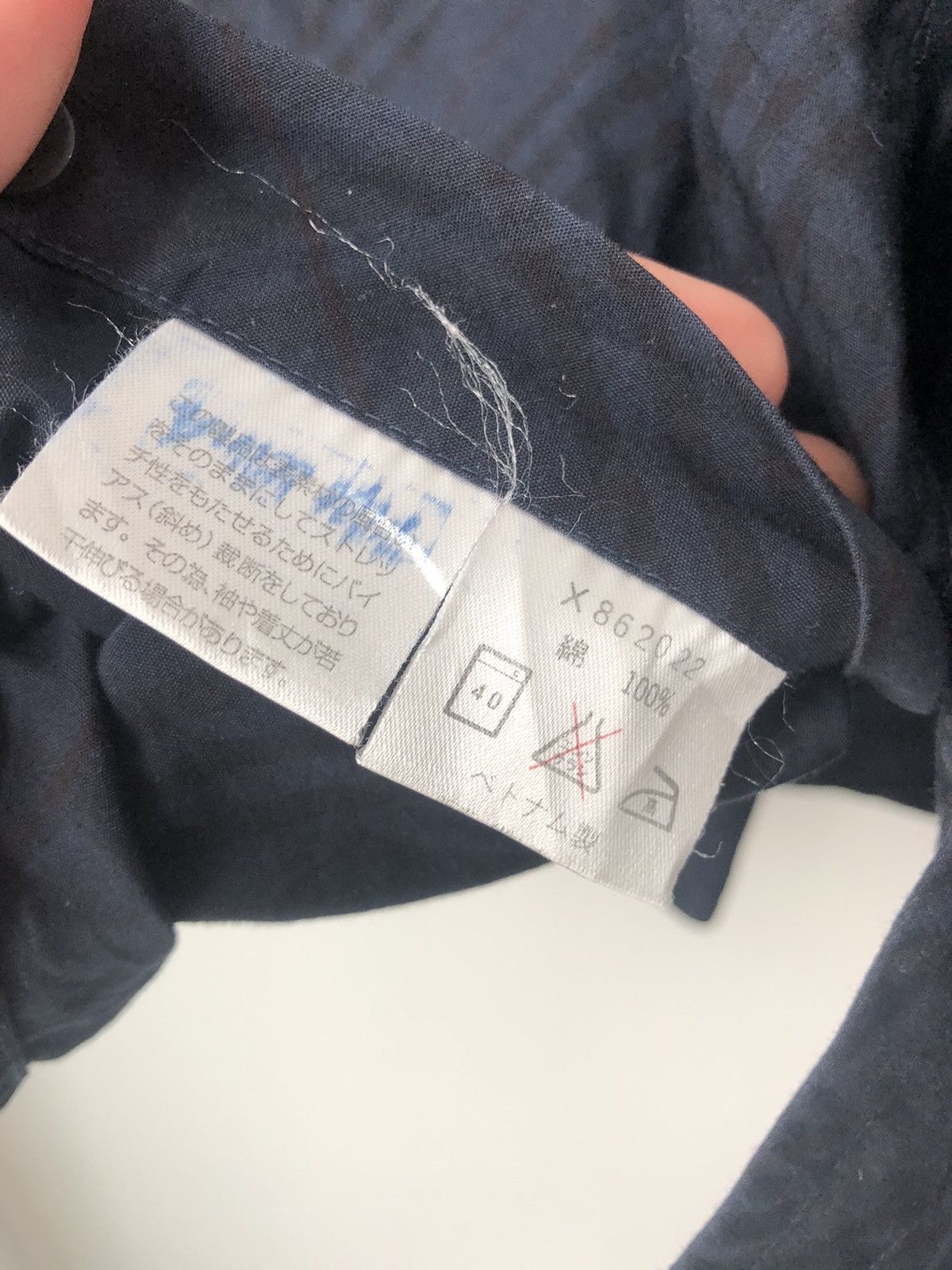 Yohji Yamamoto Checkered shirt Size US S / EU 44-46 / 1 - 6 Thumbnail