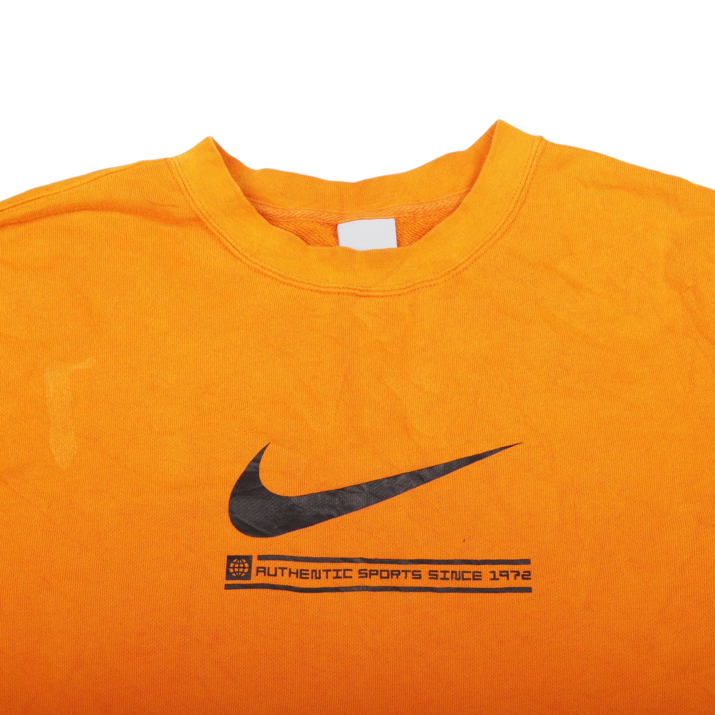 Nike Vintage Nike Sweatshirt 90s Authentic Sportswear Crewneck Size US XL / EU 56 / 4 - 2 Thumbnail