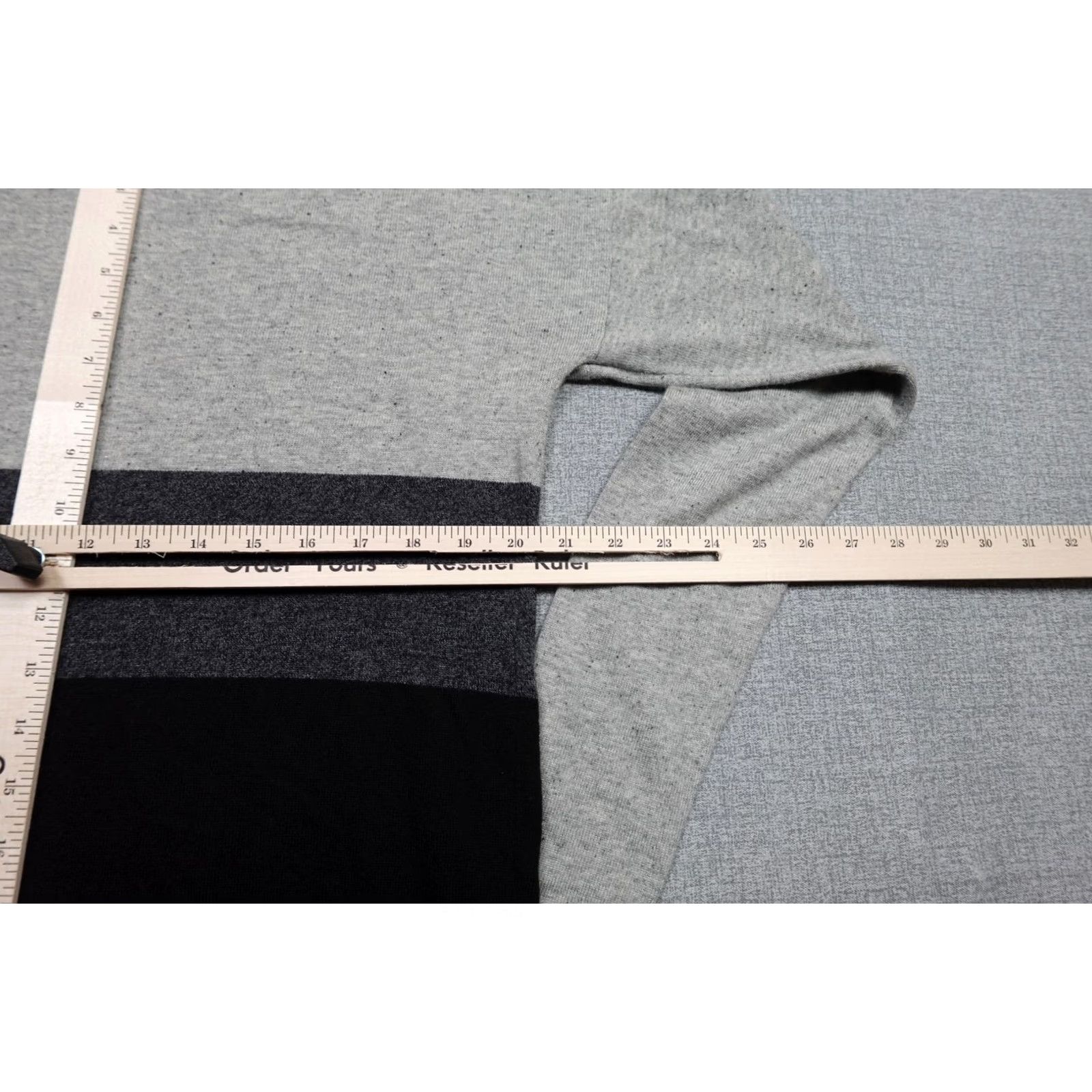 Smartwool Smartwool Shadow Pine Sweater Womens Large Gray Crewneck Colorblock Long Wool Knit Pullover Casual Fall Winter Short Sleeve Size L / US 10 / IT 46 - 6 Thumbnail