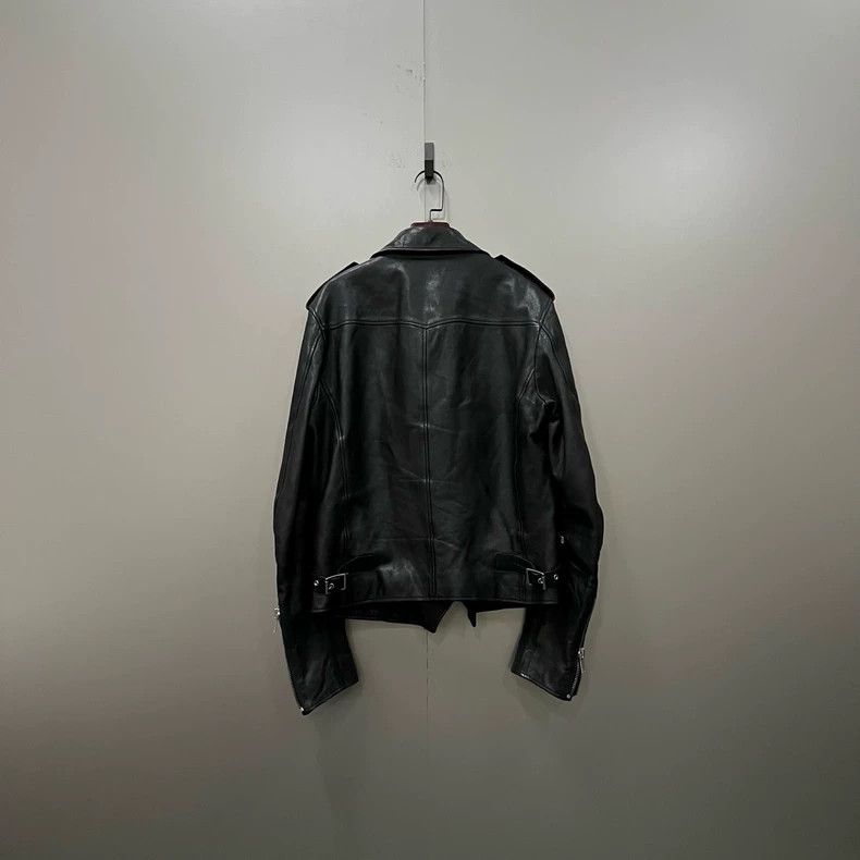 Yves Saint Laurent saint Laurent Black Multi-Zip Biker Jacket 2501-Nextarrow Size US M / EU 48-50 / 2 - 2 Thumbnail