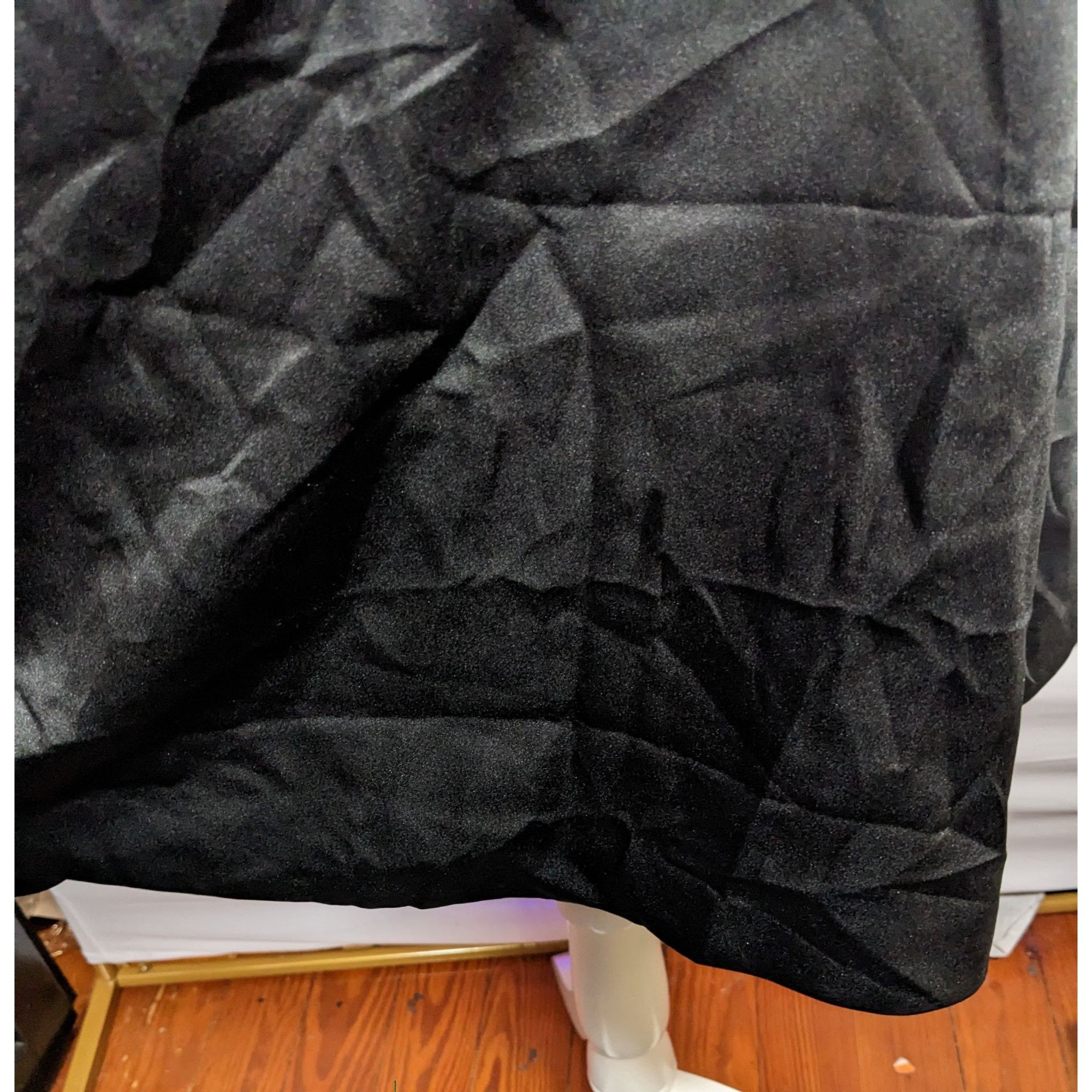 Handmade Handmade Gothic Knee Length Skirt With Floral Embroidered Wa Size 26" / US 2 / IT 38 - 7 Thumbnail