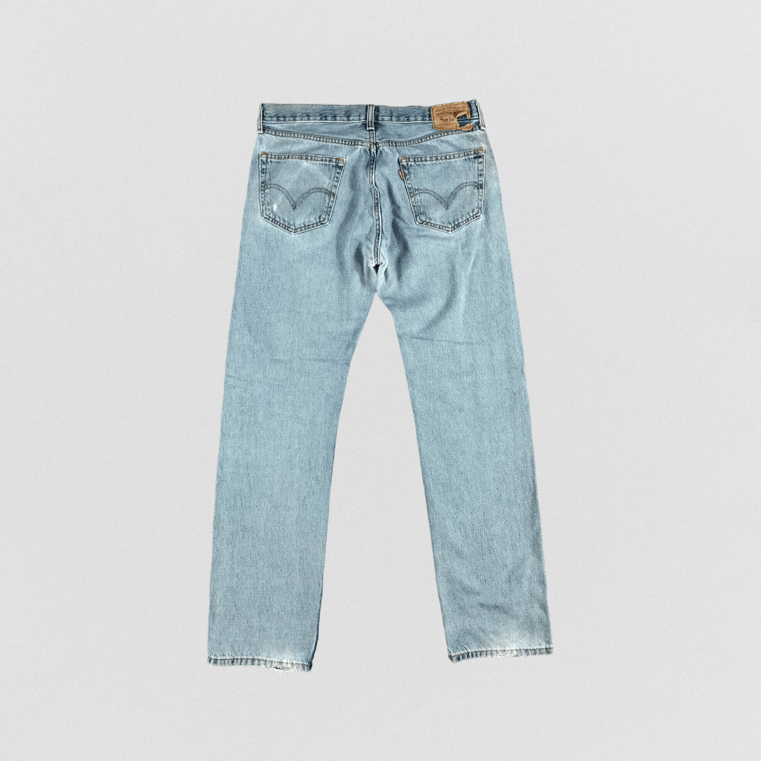 Levi's × Vintage Vintage Light Wash Levis 505 Jeans-JM2684 Size US 36 / EU 52 - 2 Thumbnail