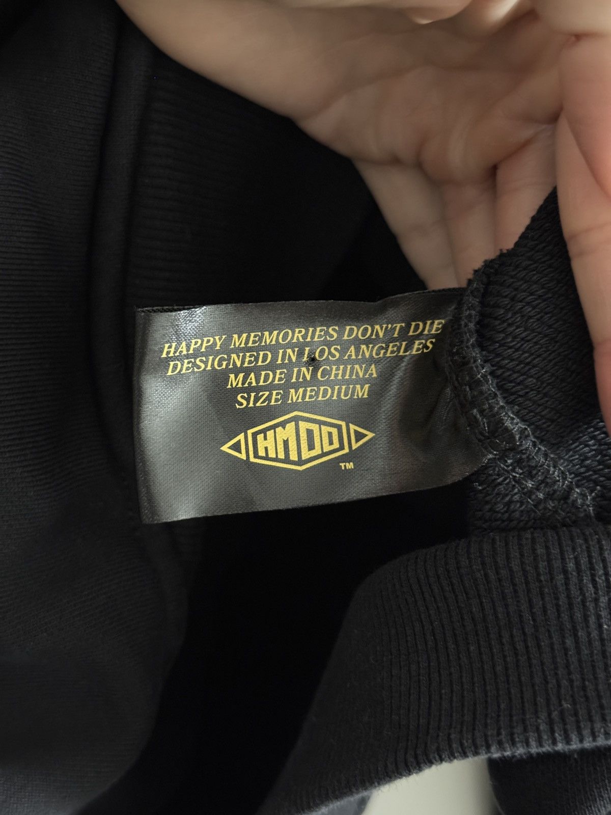 HMDD RARE! HMDD Crystal Zip Up Washed Black Size Medium Size US M / EU 48-50 / 2 - 9 Thumbnail