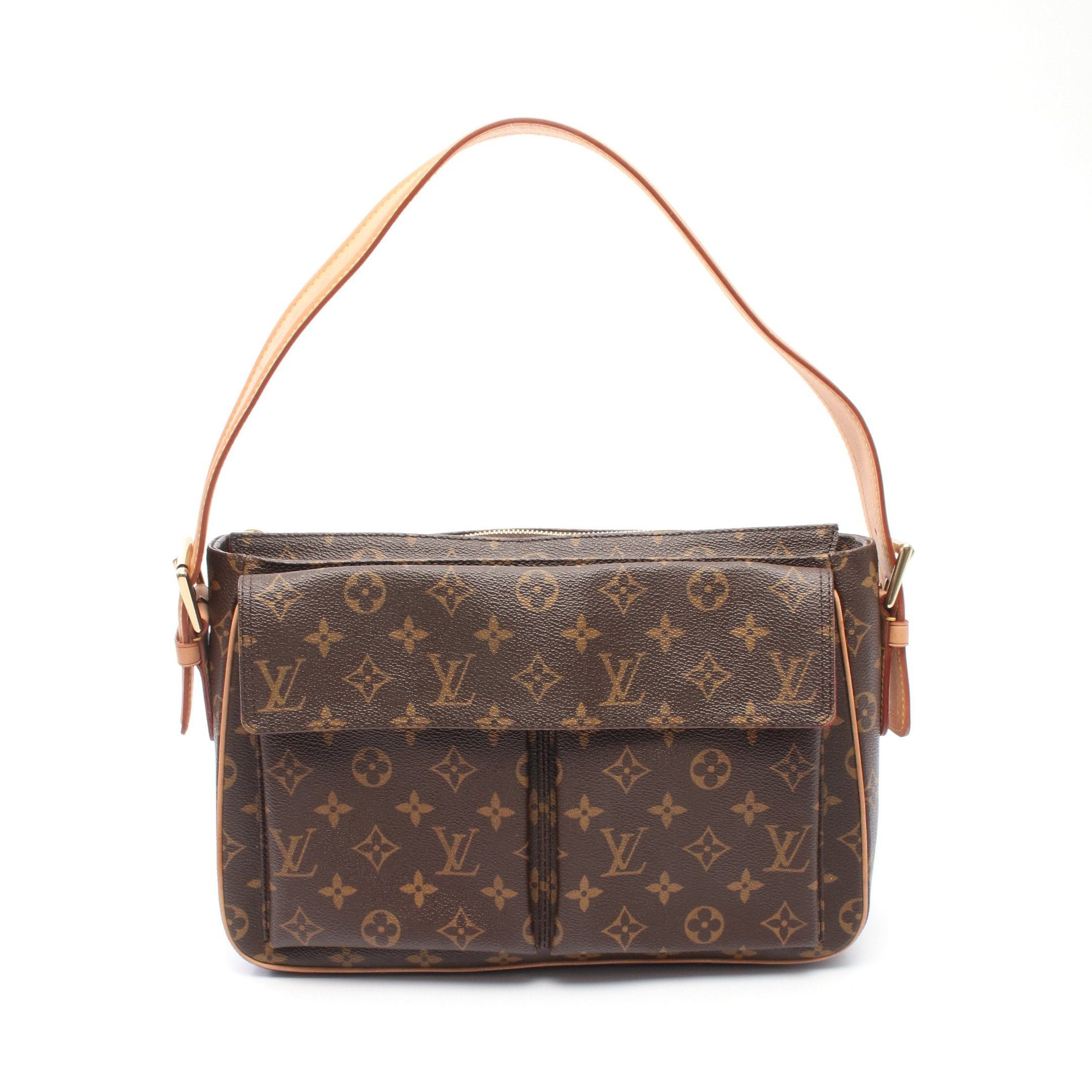 Louis Vuitton Louis Vuitton Vivacite Gm Monogram Shoulder Bag Leather Brown Size ONE SIZE - 1 Thumbnail