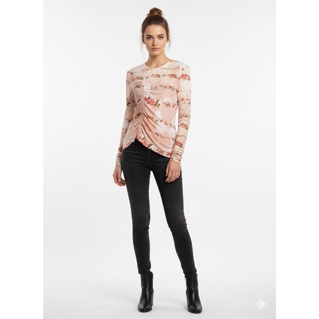 Preen by Thornton Bregrazzi NWT Preen by Thornton Bregazzi Misha Top Pink Blouse Size XL Size XL / US 12-14 / IT 48-50 - 1 Thumbnail