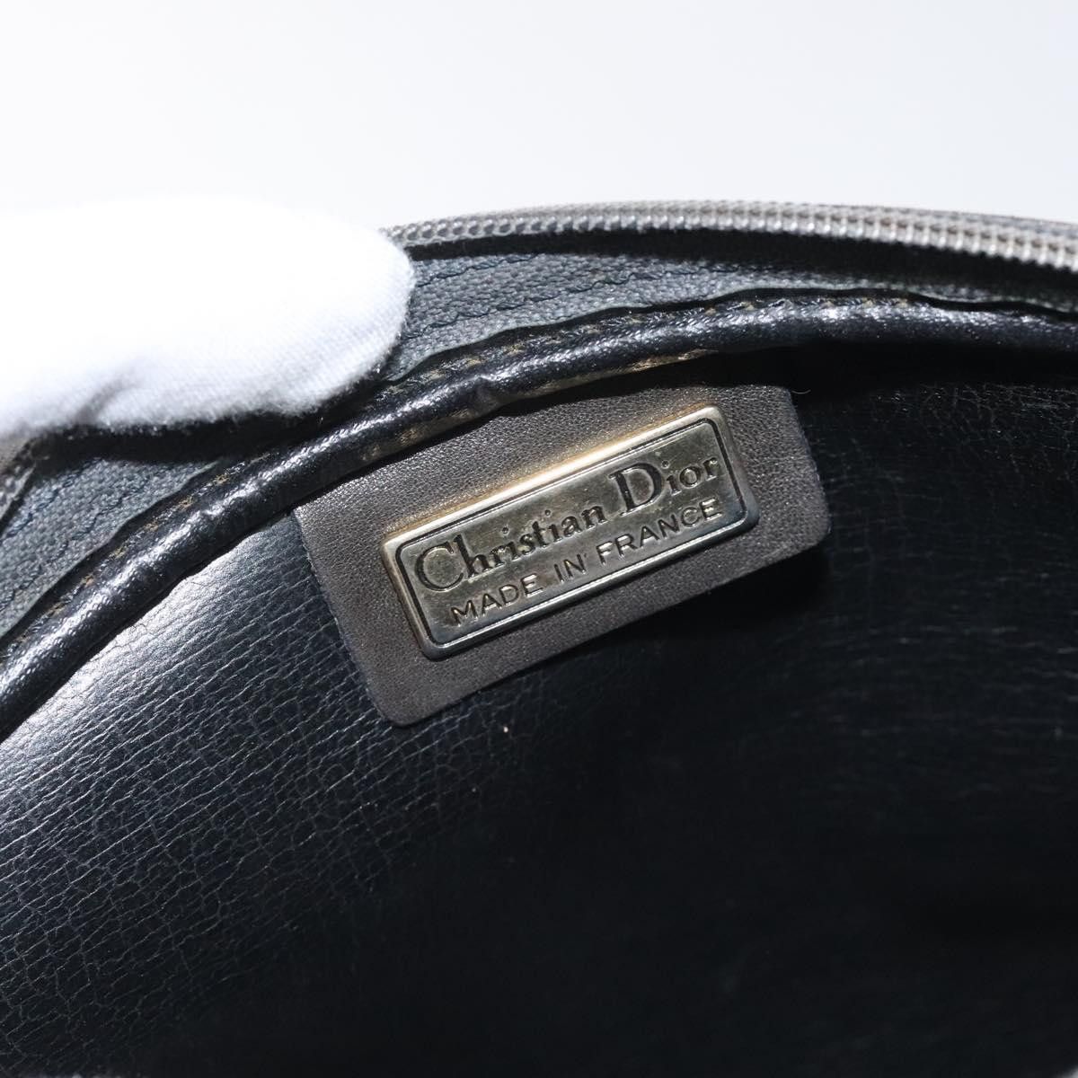 Dior DIOR Shoulder Bag Leather Gray Gold Size ONE SIZE - 16 Thumbnail
