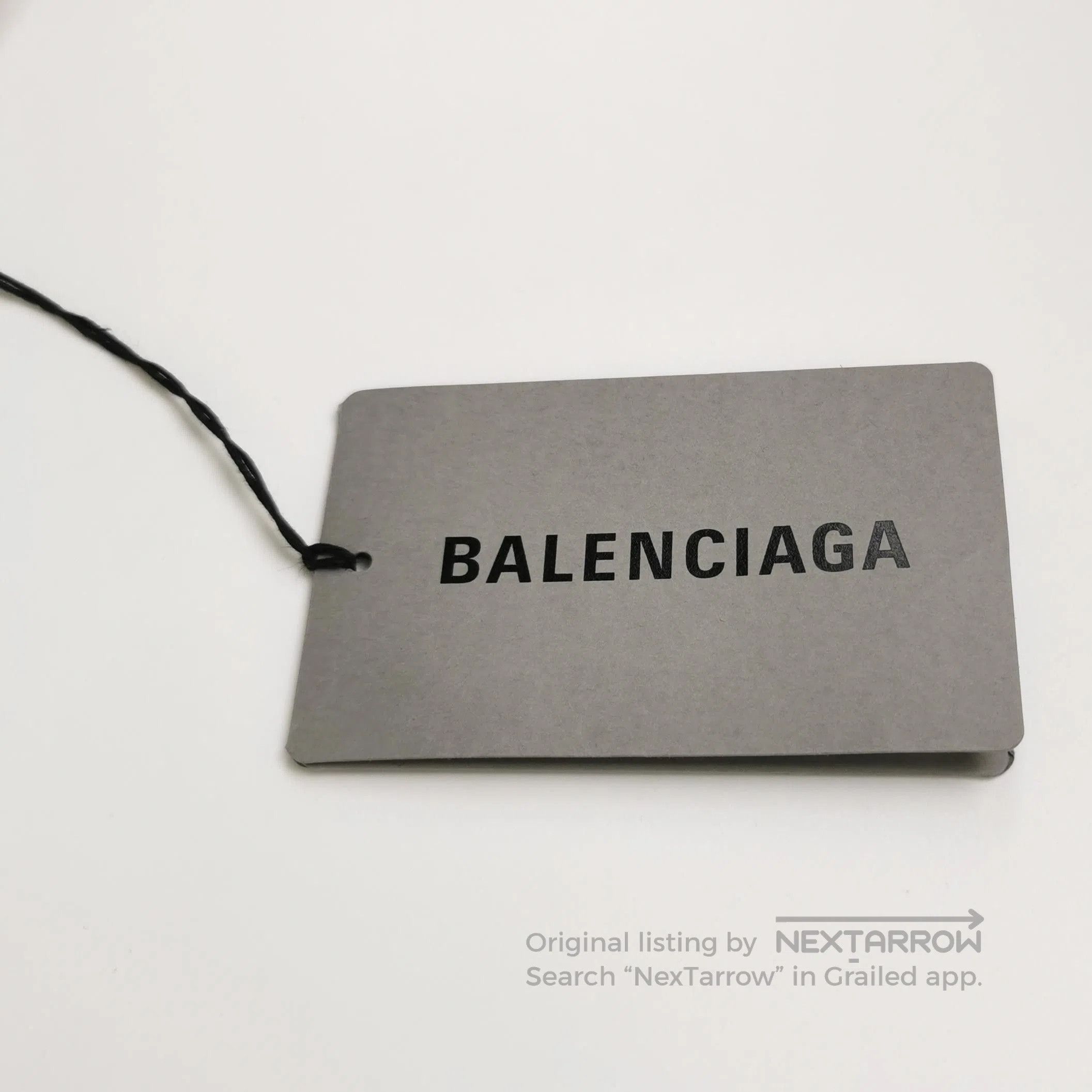 Balenciaga Balenciaga XXS Cotton Logo Print Crewneck T. Size US XXS / EU 40 - 2 Thumbnail