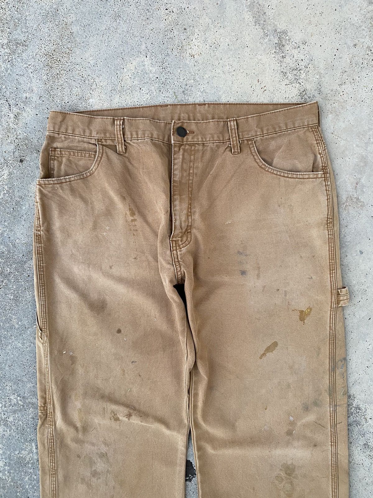 Carhartt Distressed Dickies Workwear Thrash Carpenter Pants Size US 36 / EU 52 - 3 Thumbnail