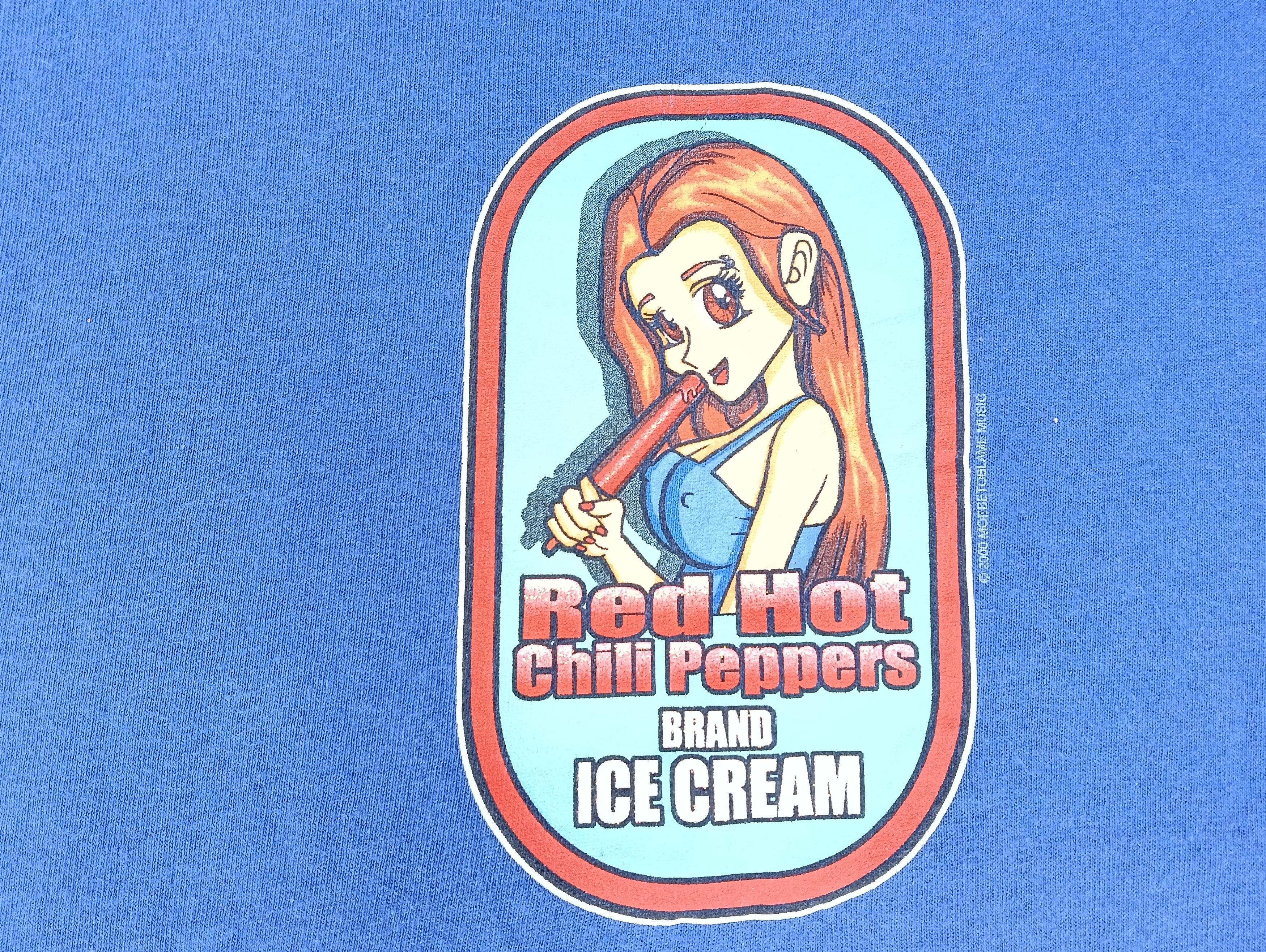 Vintage Vintage Y2k Red Hot Chilli Ice Cream Peppers Band Size US S / EU 44-46 / 1 - 5 Thumbnail