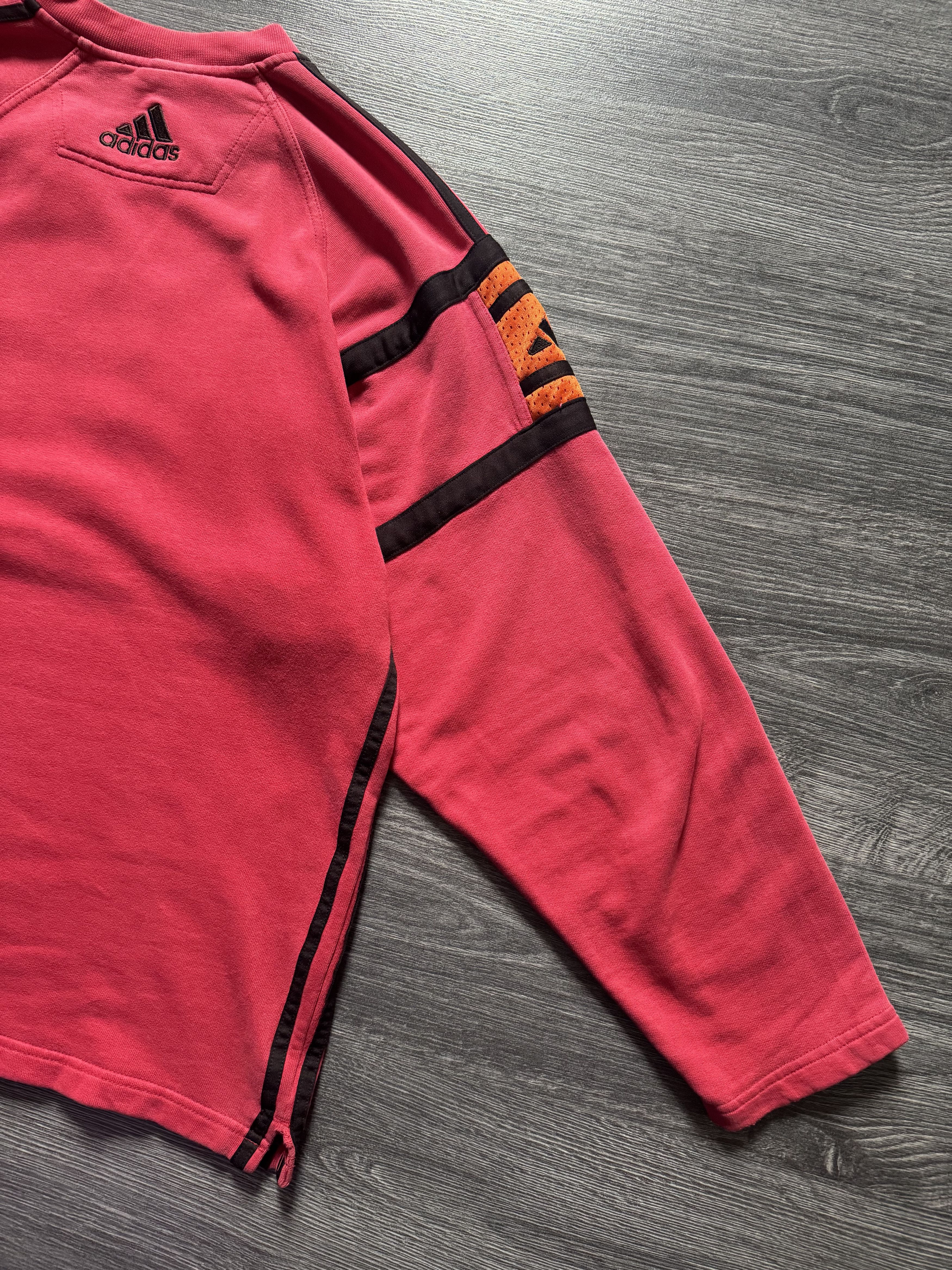 Adidas Vintage 90s Adidas Sweatshirt Pullover Embroidery Logo Size US S / EU 44-46 / 1 - 8 Thumbnail