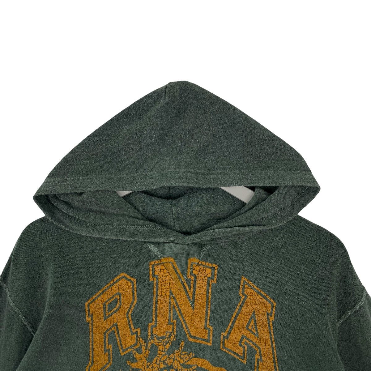 Other Vintage RNA Japan Stonewashed Hoodie Sweater Green Size US M / EU 48-50 / 2 - 4 Thumbnail