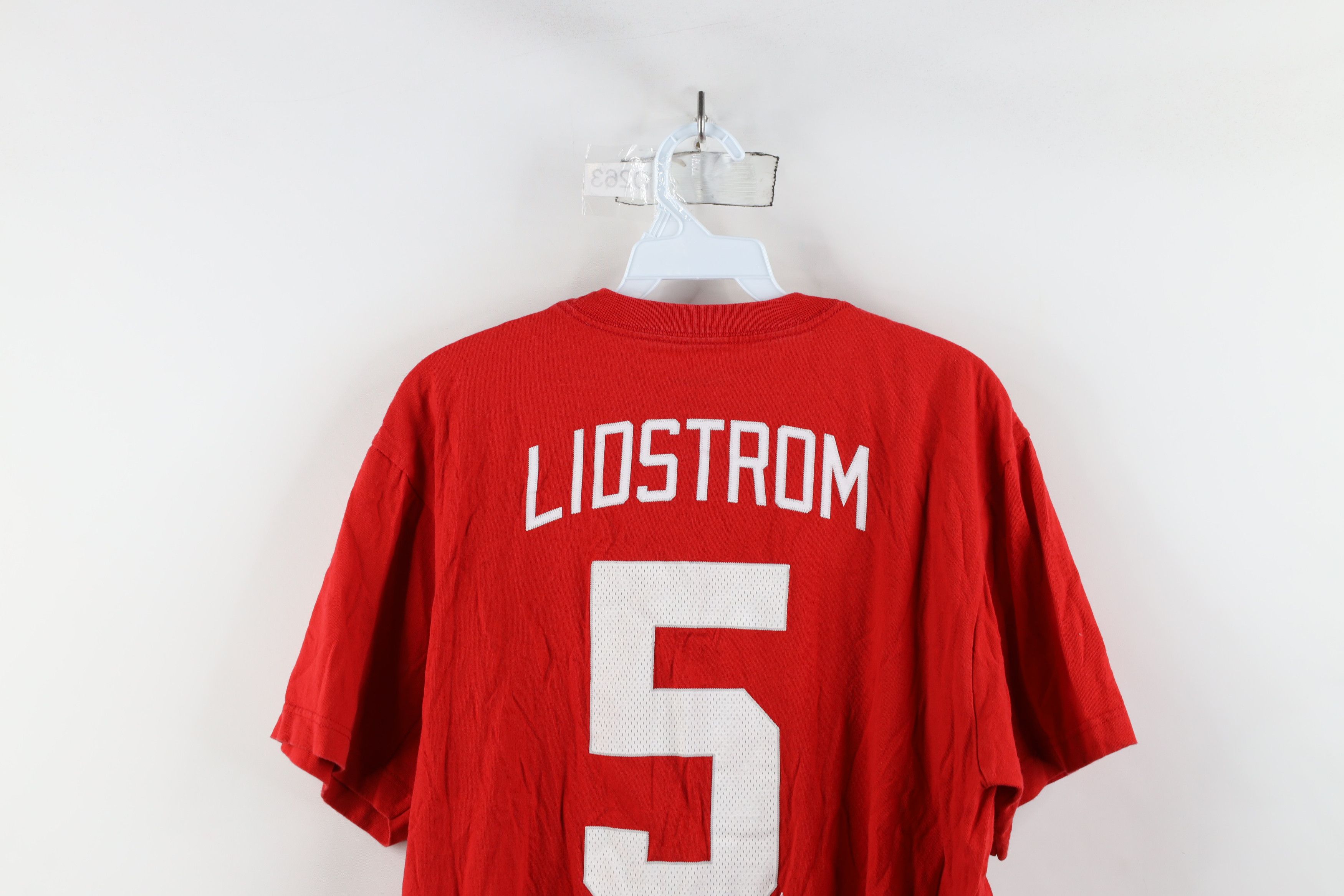 Reebok × Vintage Vintage Reebok Detroit Red Wings Hockey Jersey T-Shirt Size US L / EU 52-54 / 3 - 14 Thumbnail