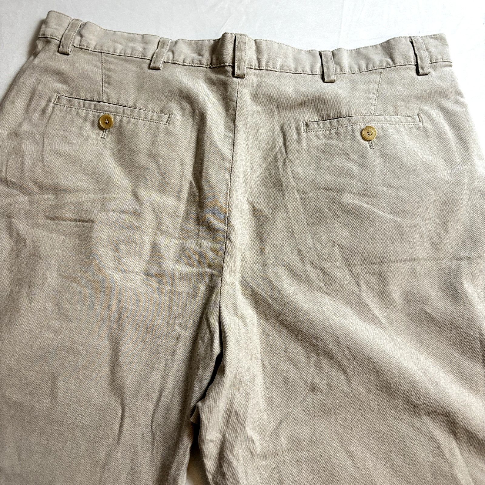 Other Zegna Sport Men's Cotton Khaki Casual Straight Leg Relaxed F Size US 38 / EU 54 - 9 Thumbnail