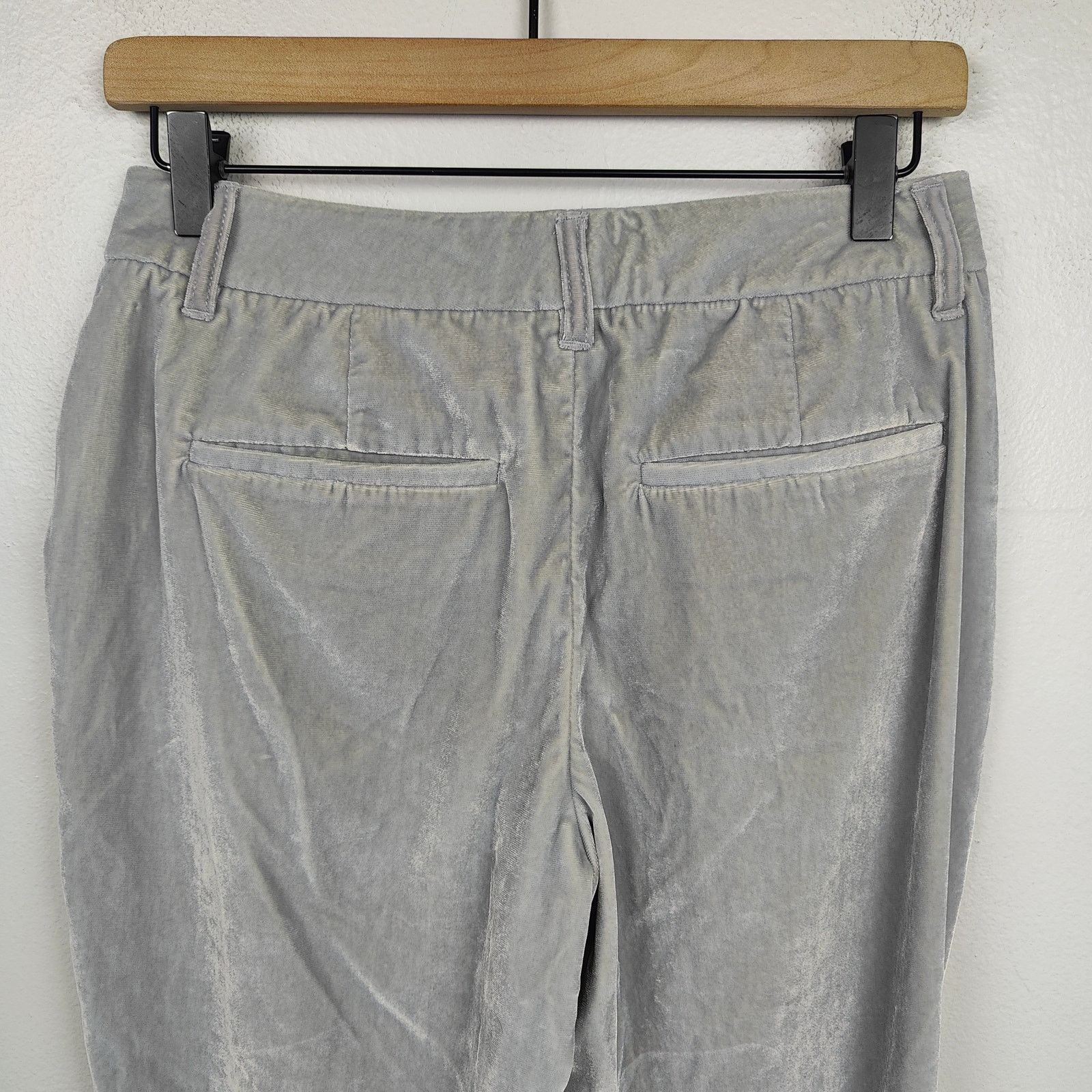 Wildfang Wildfang The Empower Velvet Slim Crop Pants Womens 2 Size 26" / US 2 / IT 38 - 4 Thumbnail