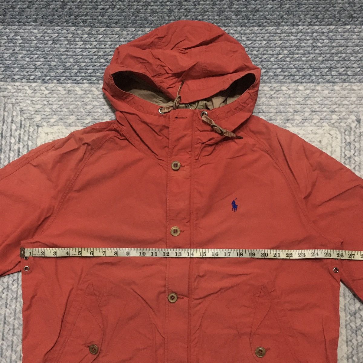 Polo Ralph Lauren × RRL Ralph Lauren × Vintage Faded & Distress 90s Ralph Lauren Small Pony Utility Parkas Size US XXL / EU 58 / 5 - 23 Thumbnail