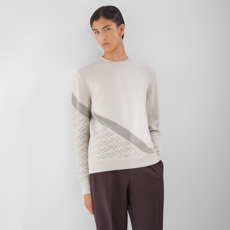 Fendi o1s1wg110226 Pullover in Gray Size US L / EU 52-54 / 3 - 4 Thumbnail