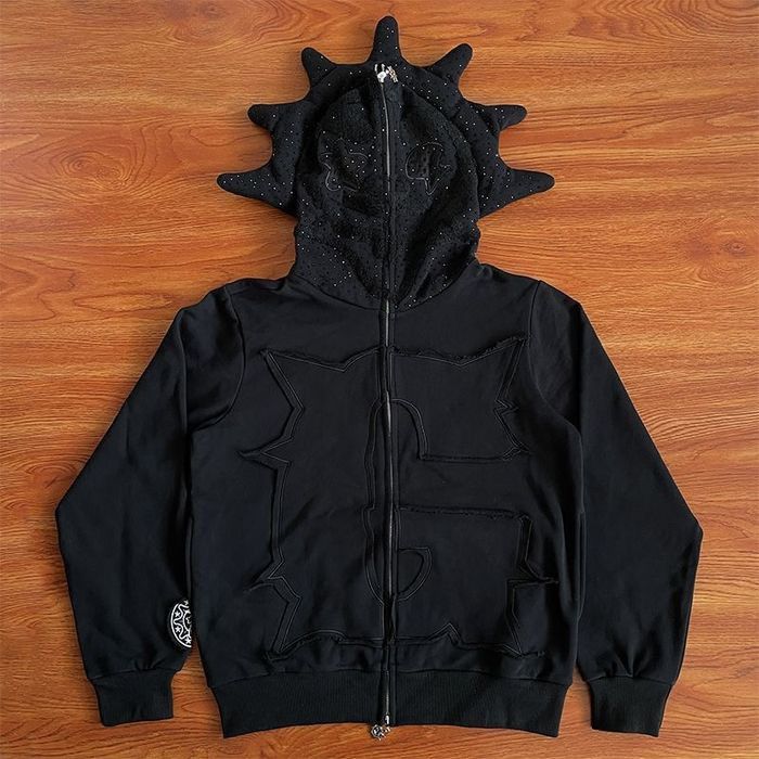 Glo Gang Glo Gang 3hunna Zip Up Hoodie Boxy Fit L size Ftp Hype Size US M / EU 48-50 / 2 - 2 Thumbnail