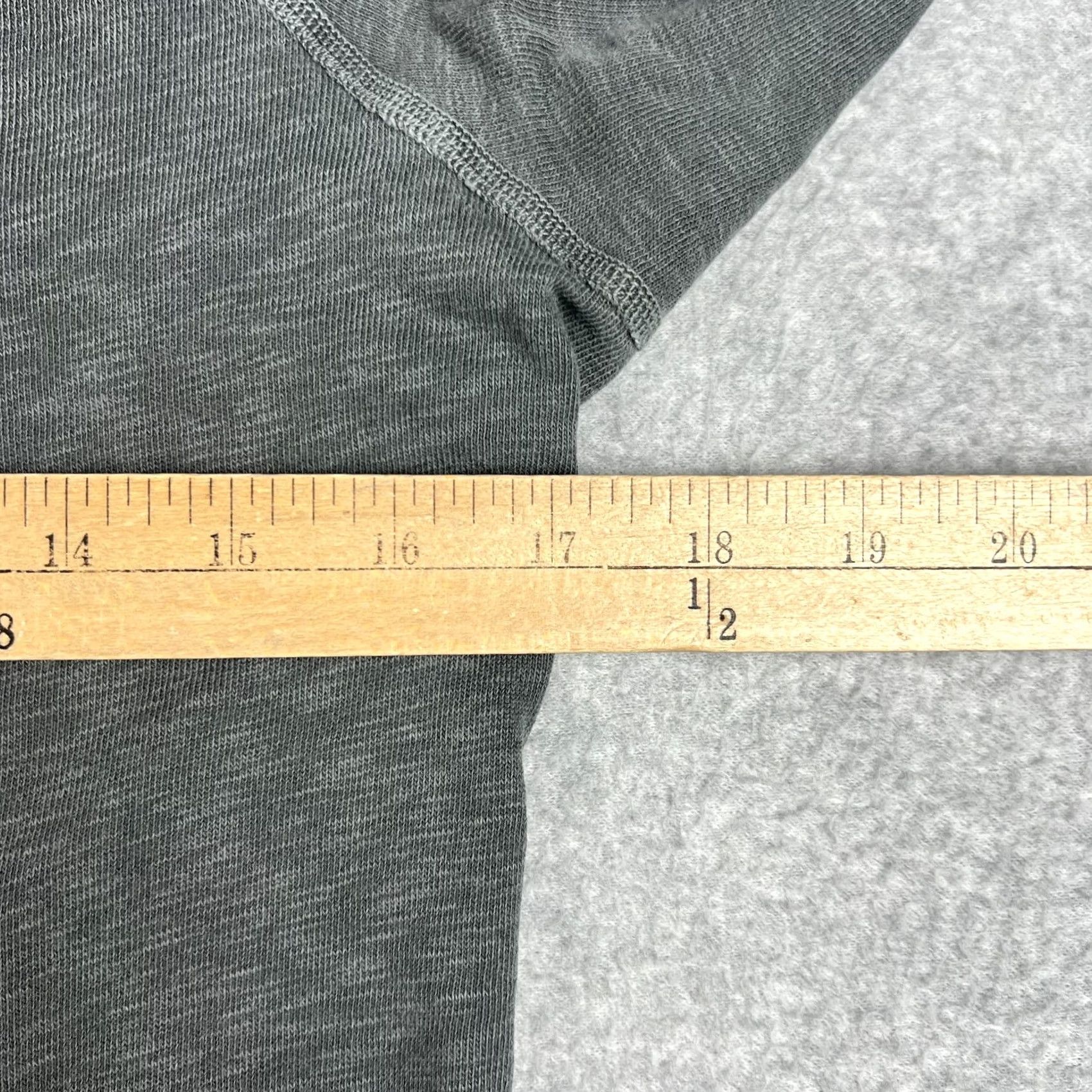 James Perse James Perse Sweatshirt Dress Shirt Top Womens Small 1 Grey Cotton Raglan Size S / US 4 / IT 40 - 6 Thumbnail
