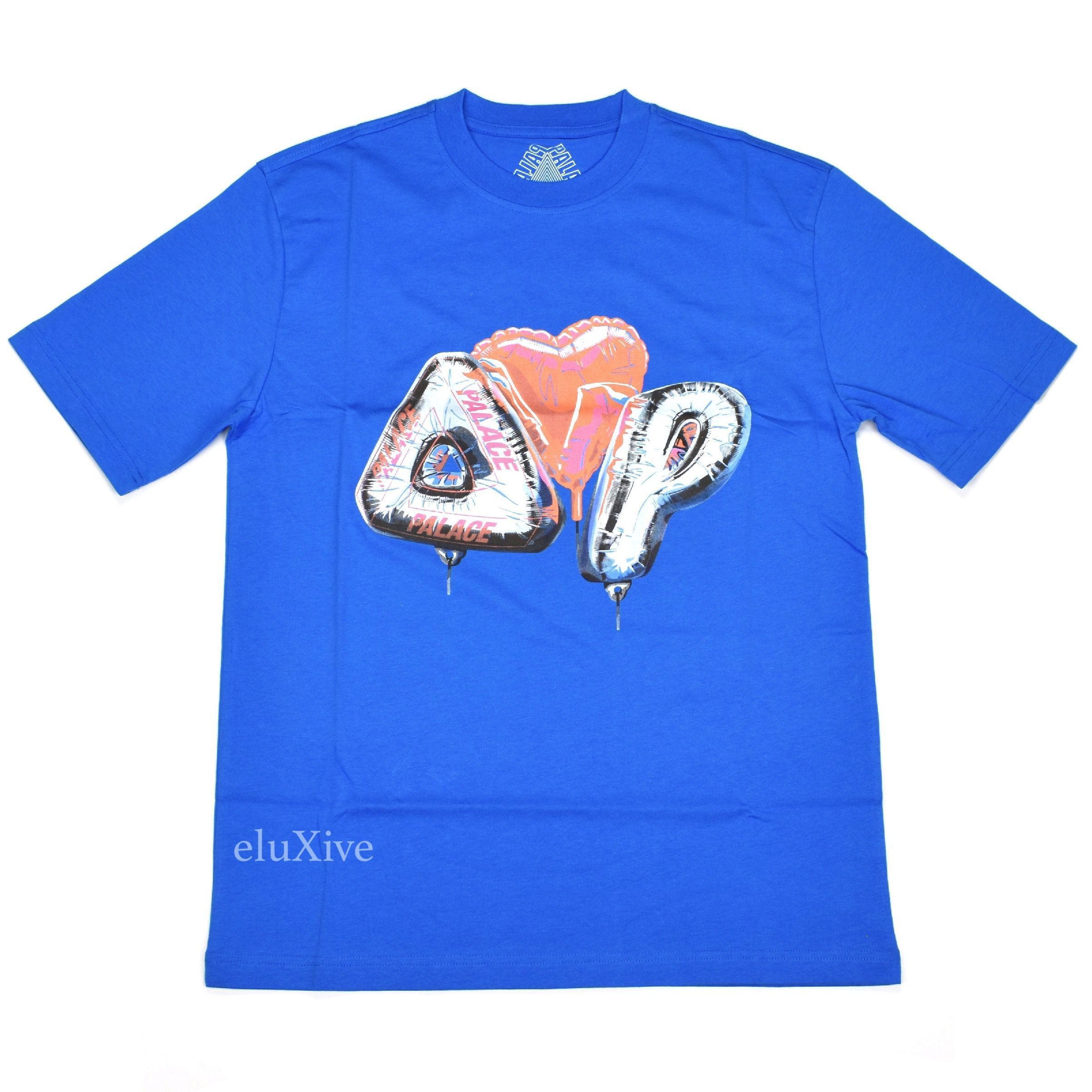 Palace Palace Inflator Balloon Logo T-Shirt Blue FW20 DS Size US M / EU 48-50 / 2 - 1 Preview