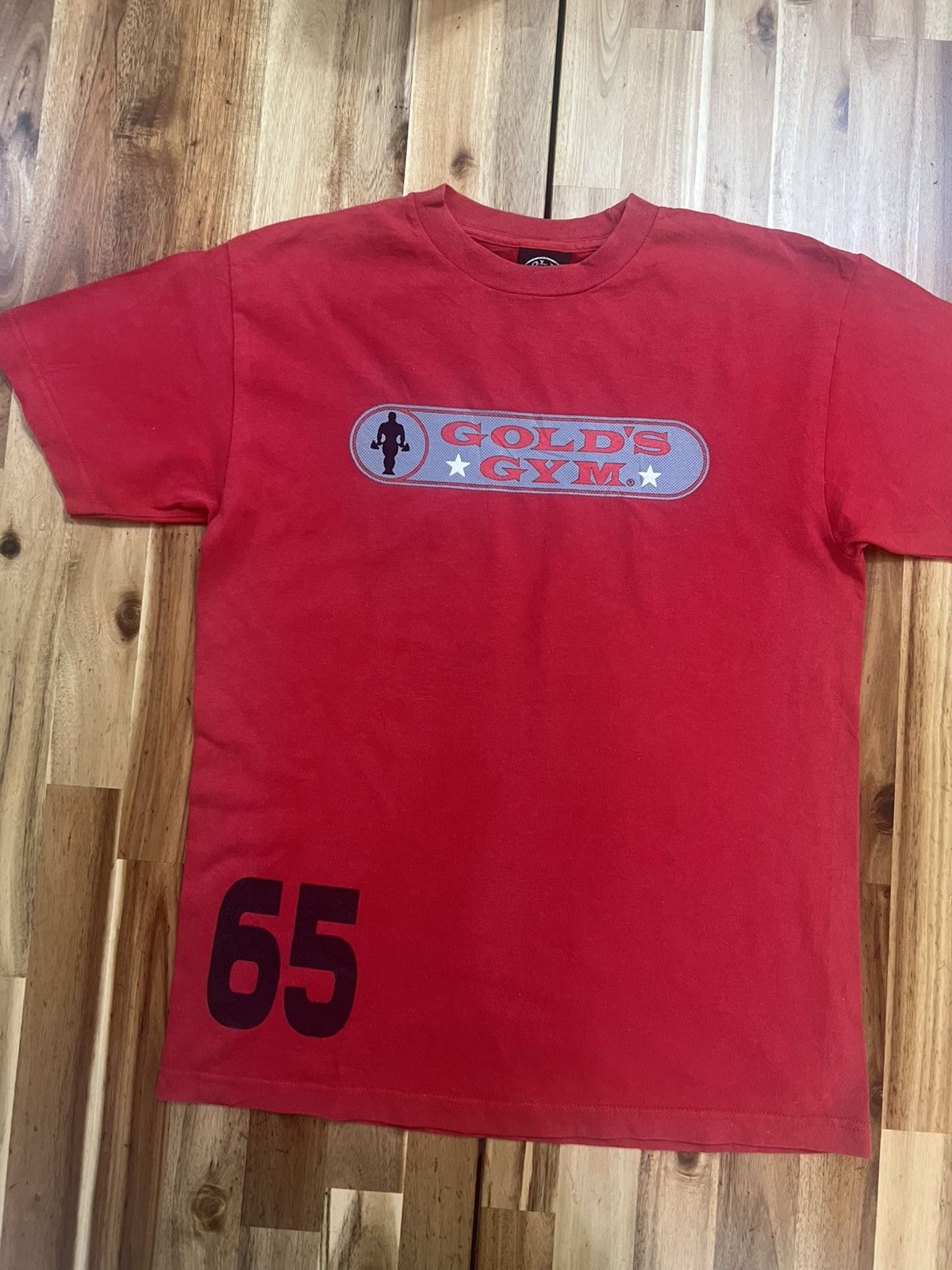 Vintage Vintage Gold Gym Shirts Size US M / EU 48-50 / 2 - 1 Thumbnail