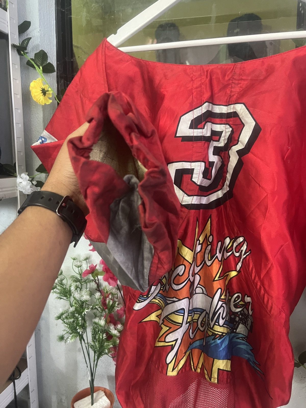 Japanese Brand × Vintage Vintage Racing Motorboat Big Logo Over Print Size US M / EU 48-50 / 2 - 18 Thumbnail