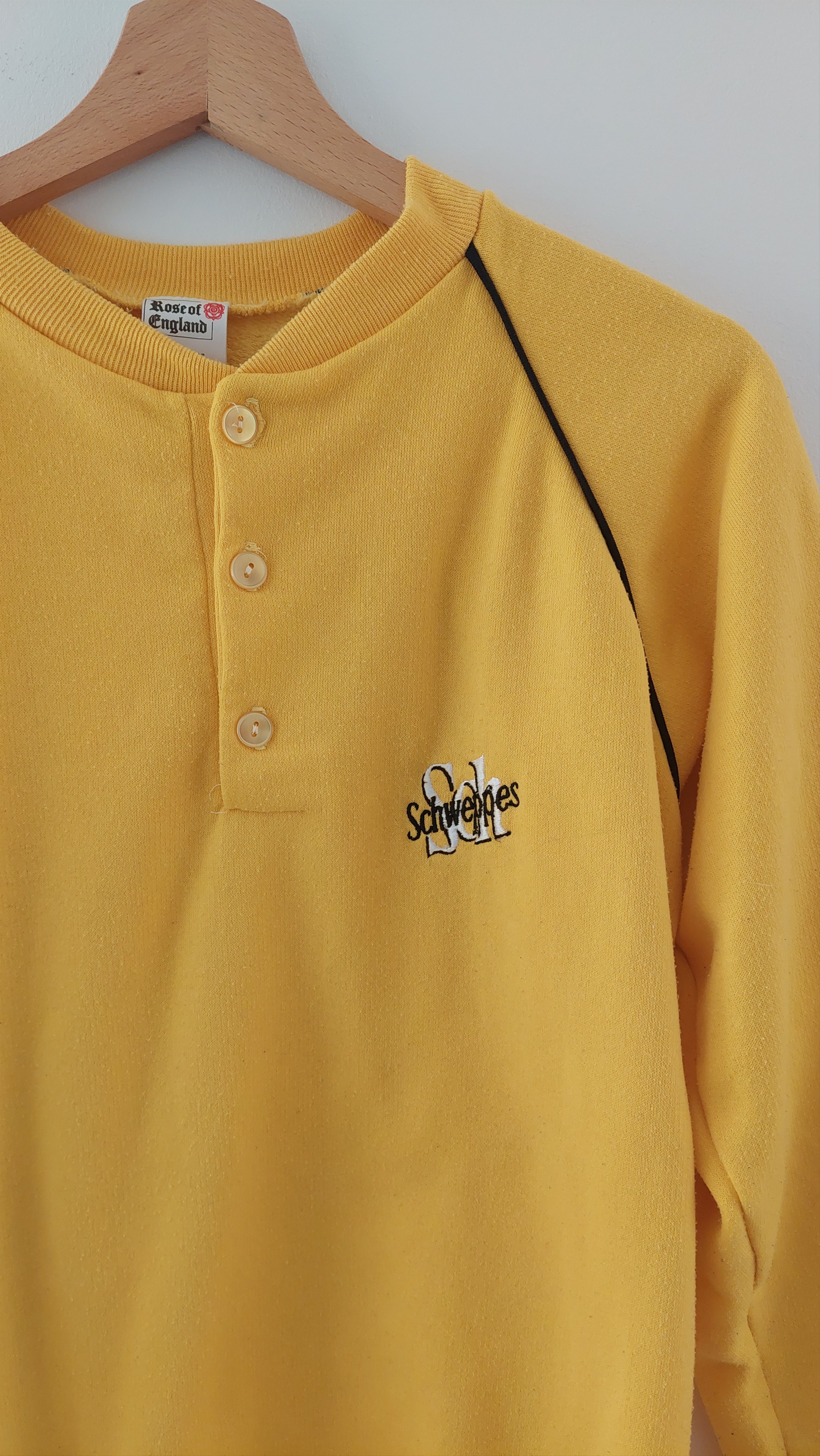 Other Vintage Schweppes Promo Crewneck Sweatshirt Yellow Size US M / EU 48-50 / 2 - 2 Thumbnail