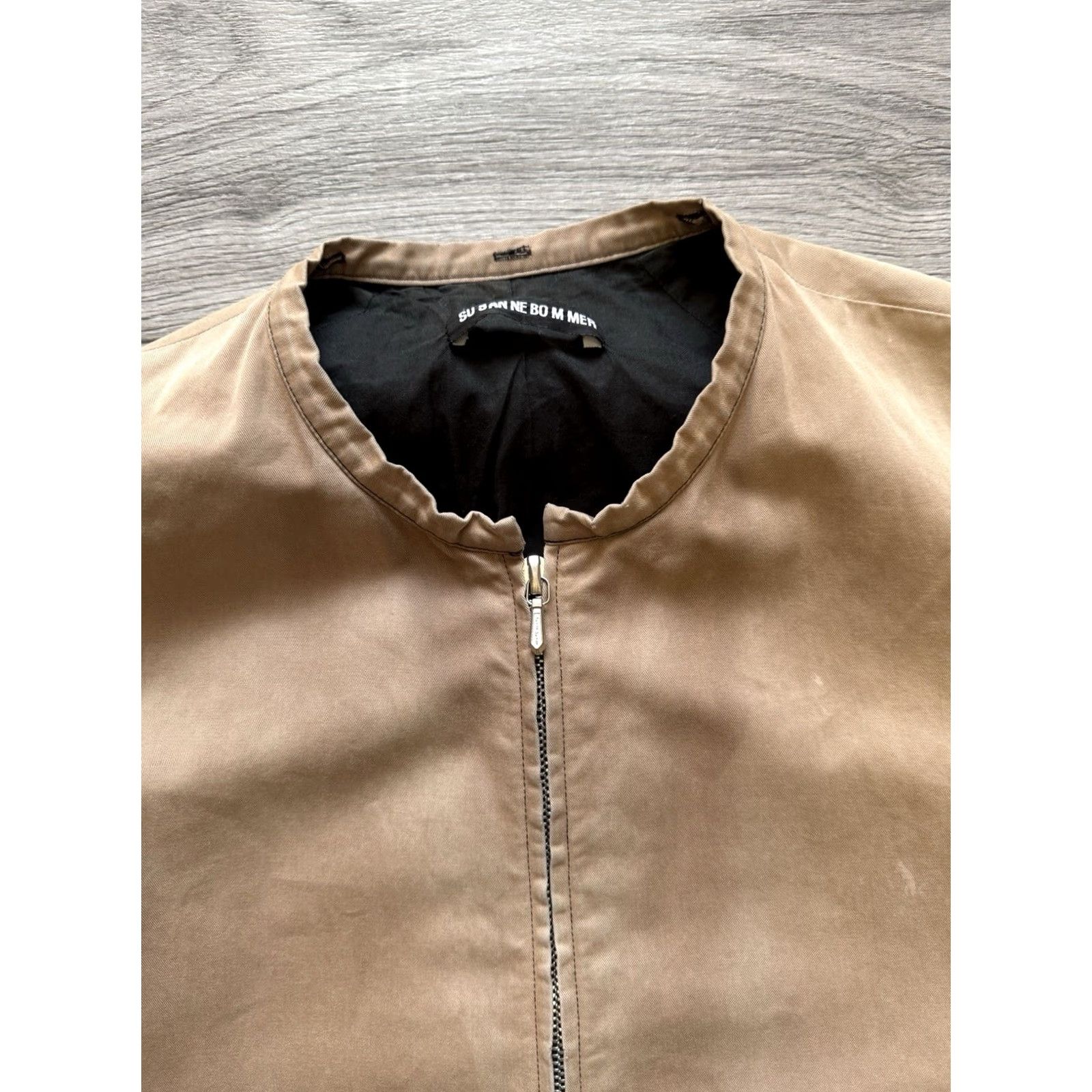 Vintage VINTAGE Susanne Bommer Bomber Jacket Women’s Size 36 Beige Cotton Regular Jacket Women 36 Bomber 6/10 Size XS / US 0-2 / IT 36-38 - 6 Thumbnail