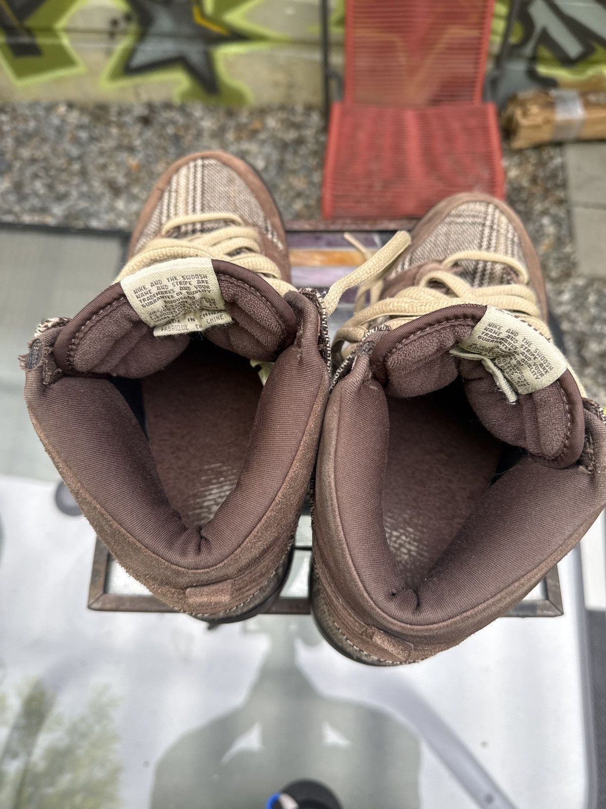 Nike Nike dunk “tweed” 2004 Size US 10 / EU 43 - 9 Thumbnail