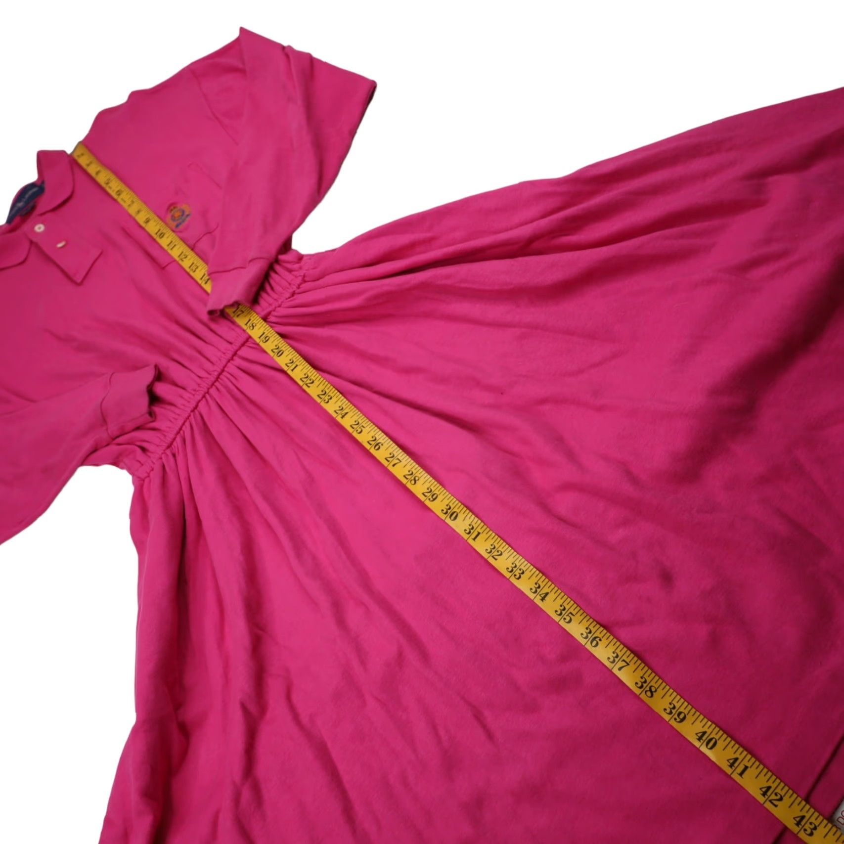 Polo Ralph Lauren VINTAGE Polo Ralph Lauren Womens Dress Long Pink Cookie Crest L Women's Dress Polo Cookie Crest Pink Long 9/10 Womens Size L / US 10 / IT 46 - 8 Thumbnail