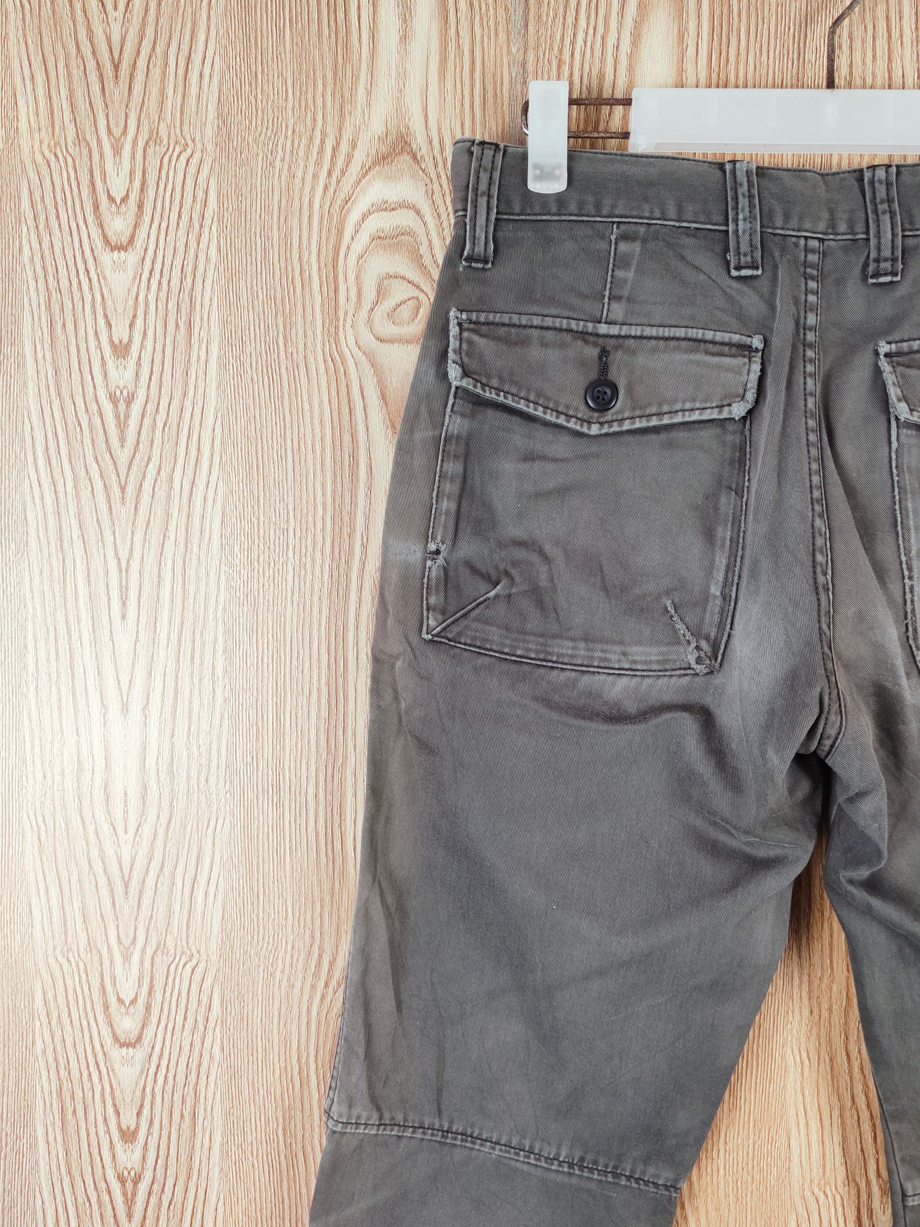 Japanese Brand DL Uniqlo Dark Brown Faded Multipocket Casual Pants #S2792 Size US 30 / EU 46 - 8 Thumbnail